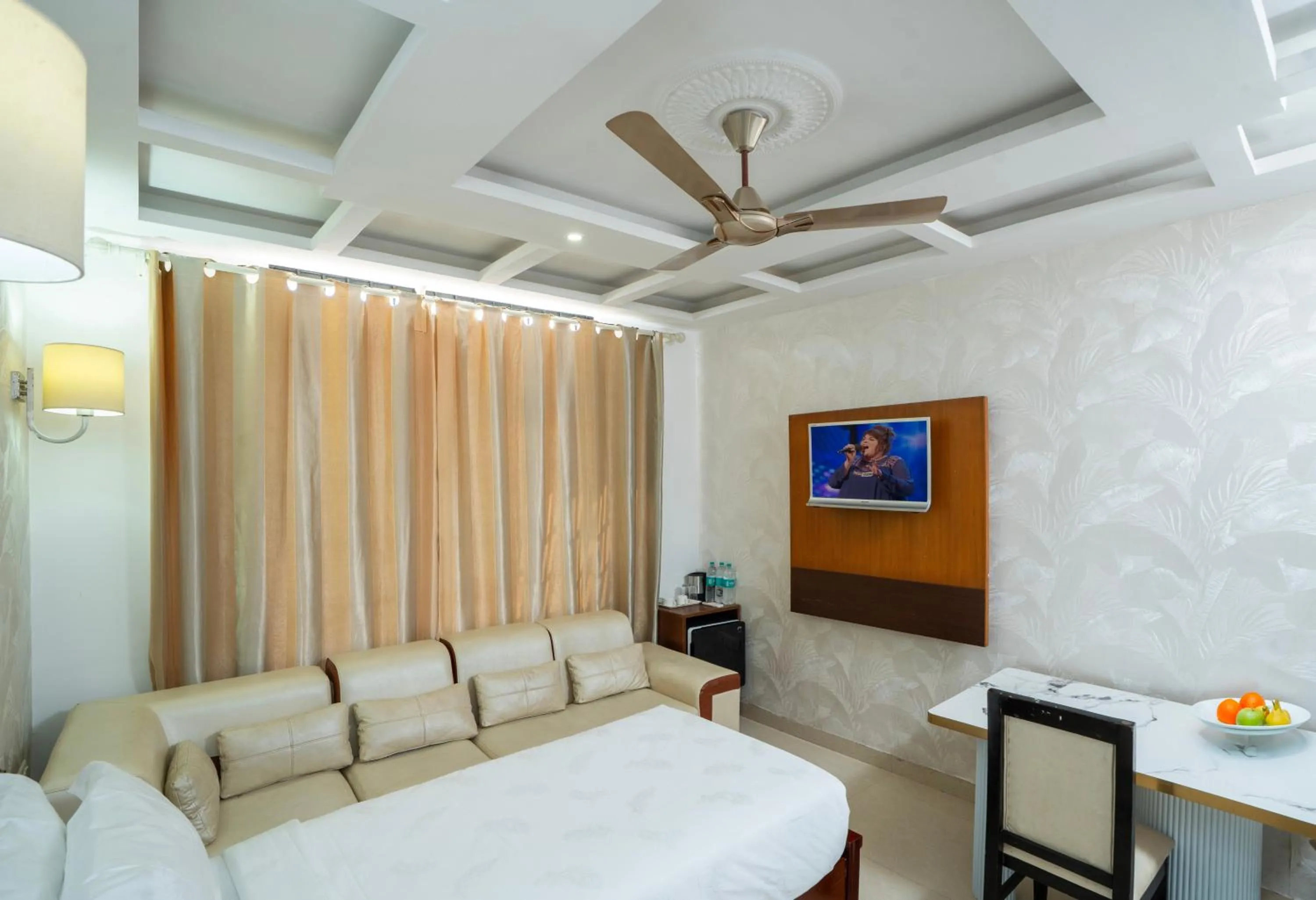 Seating area in Hotel SS Palace , Rameswaram