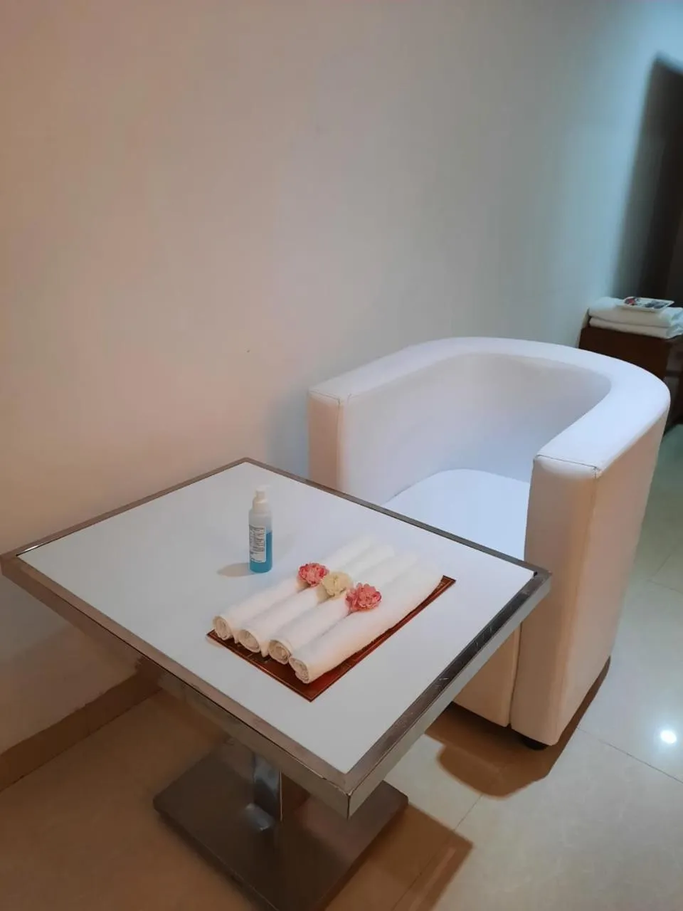 Living room in Hotel SS Palace , Rameswaram