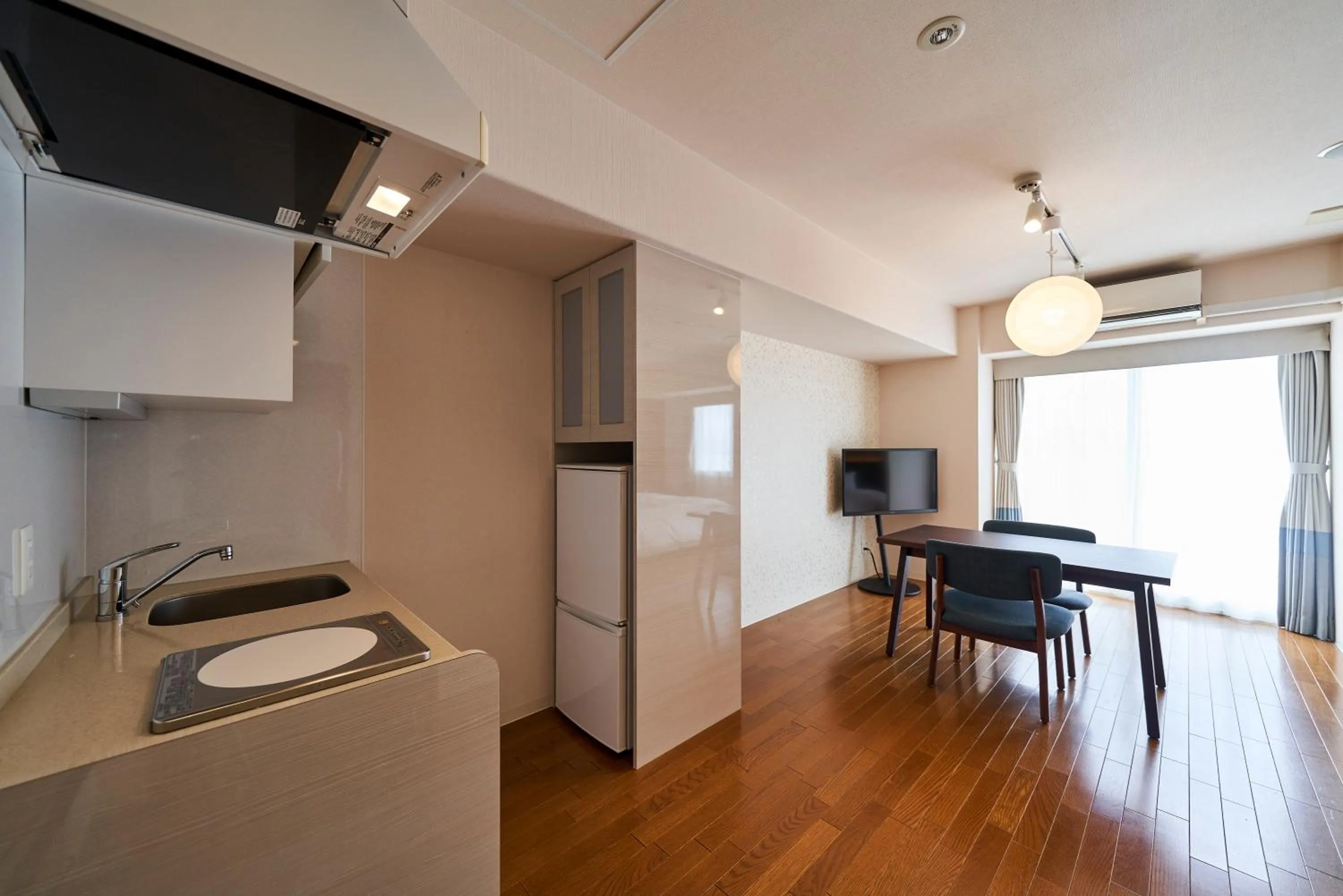 Kitchen or kitchenette in Hotel Global View Hakodate