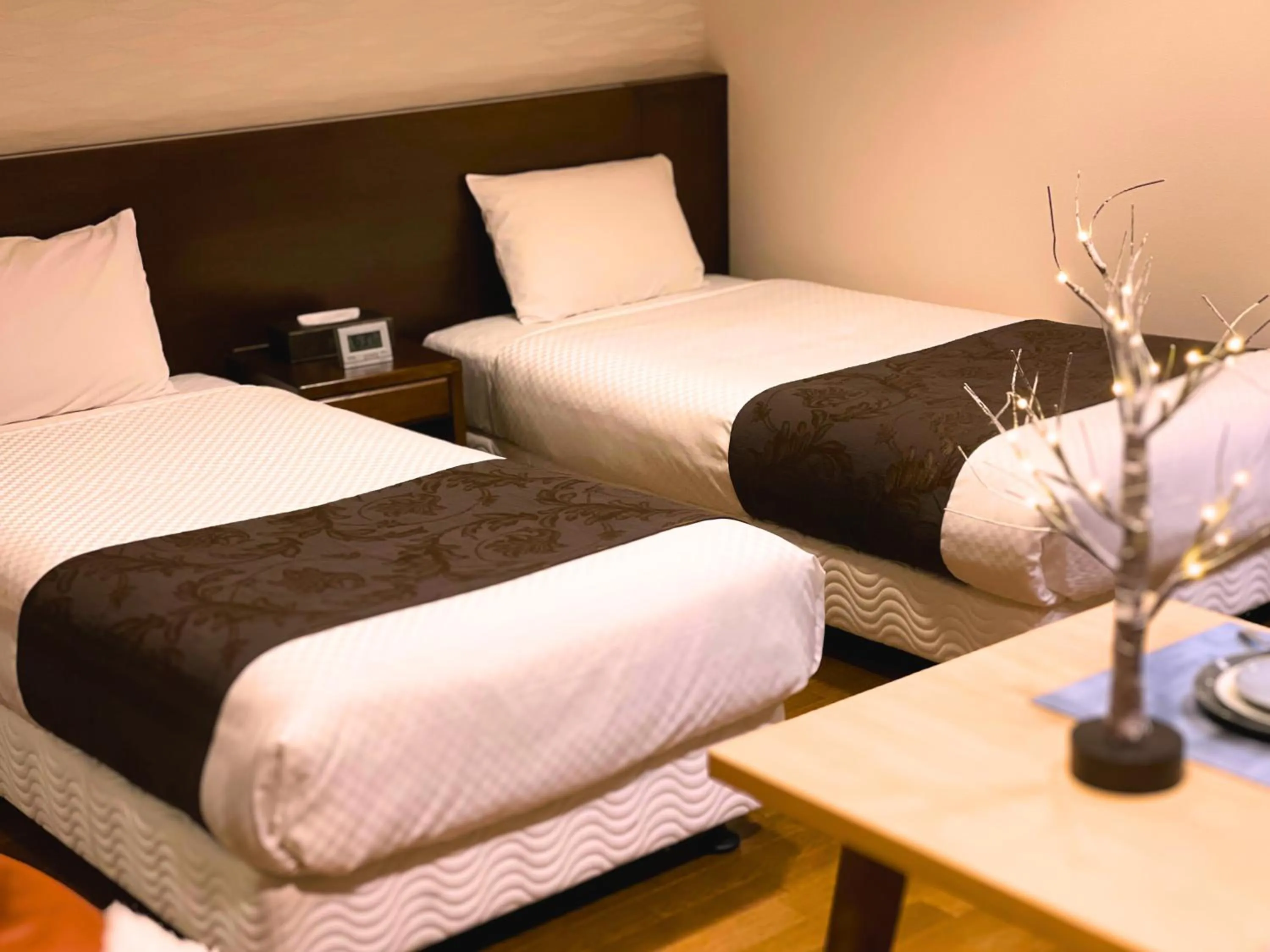 Bed in Hotel Global View Hakodate