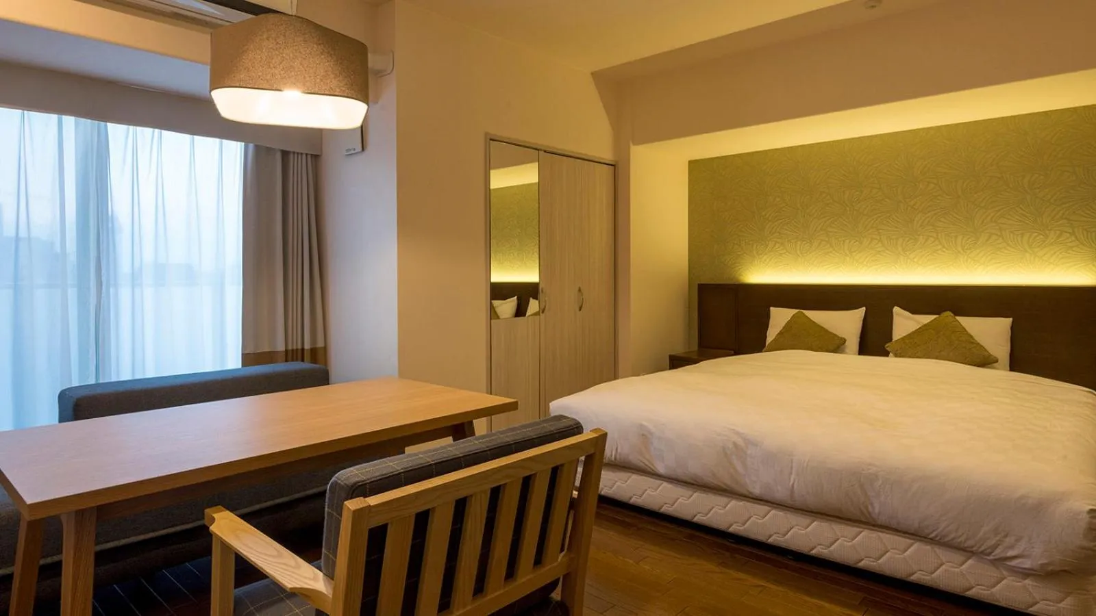 Photo of the whole room, Bed in Hotel Global View Hakodate