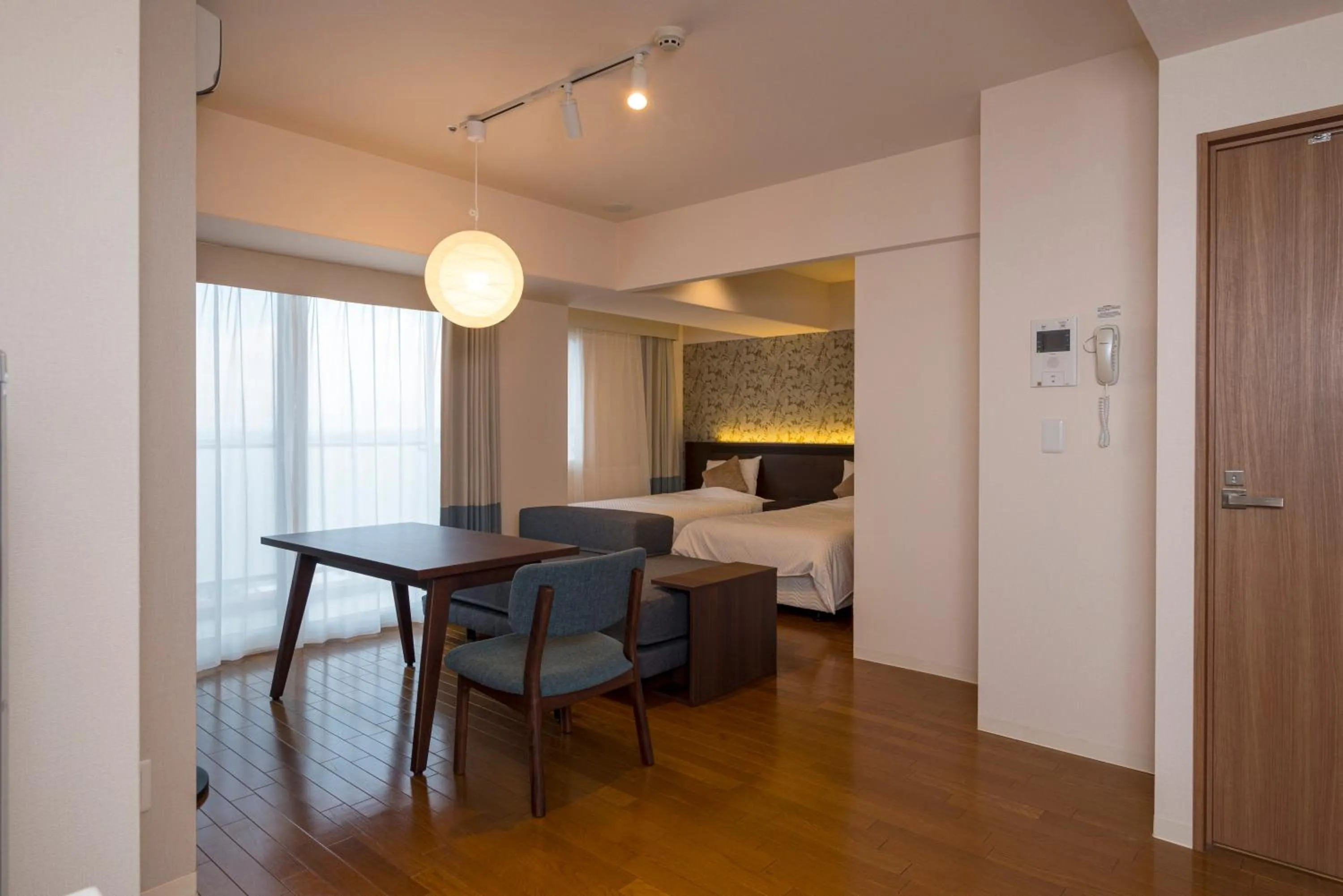 Bed in Hotel Global View Hakodate