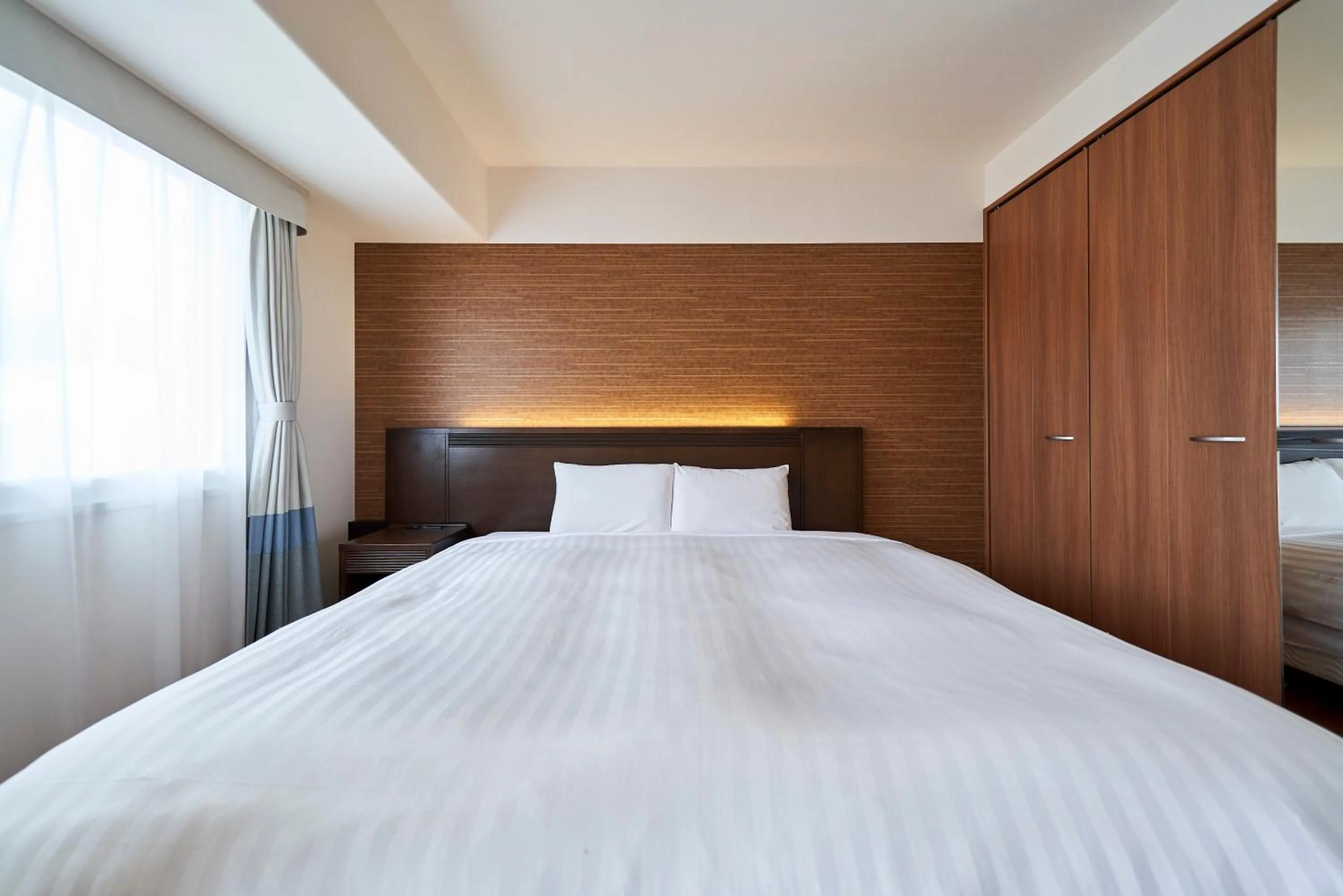 Bed in Hotel Global View Hakodate