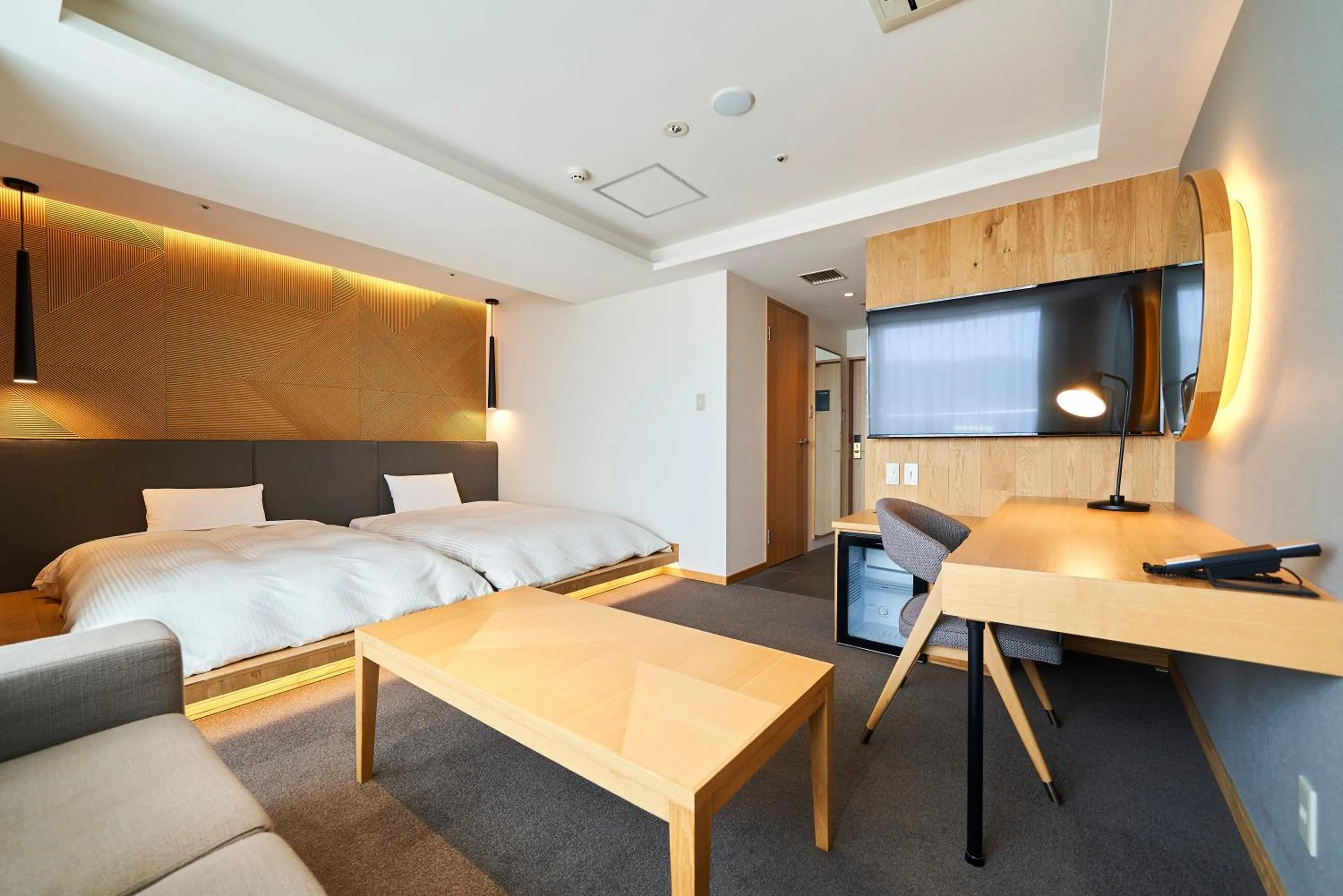 Bed in Hotel Global View Hakodate