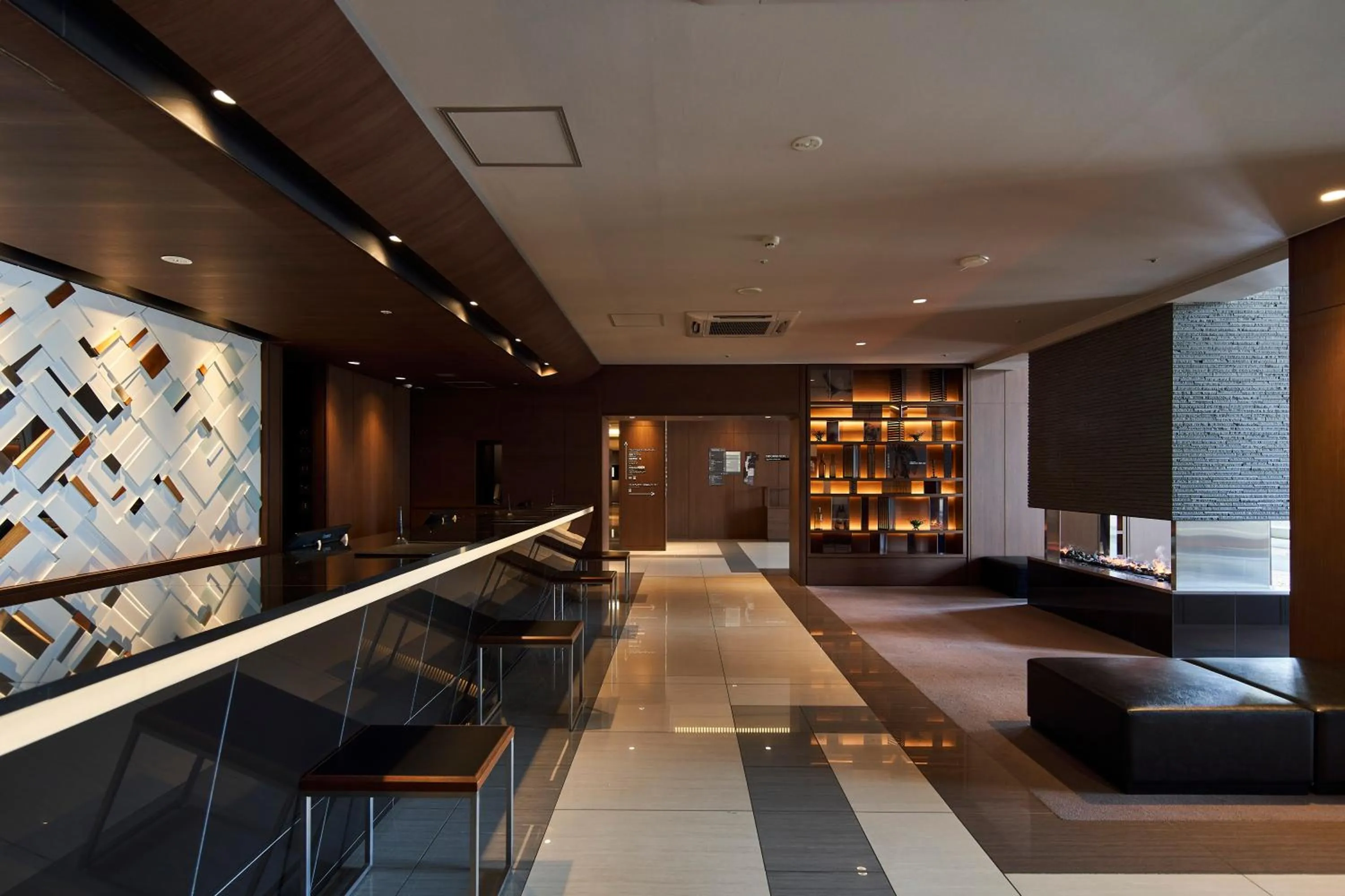 Lobby or reception in Hotel Global View Hakodate