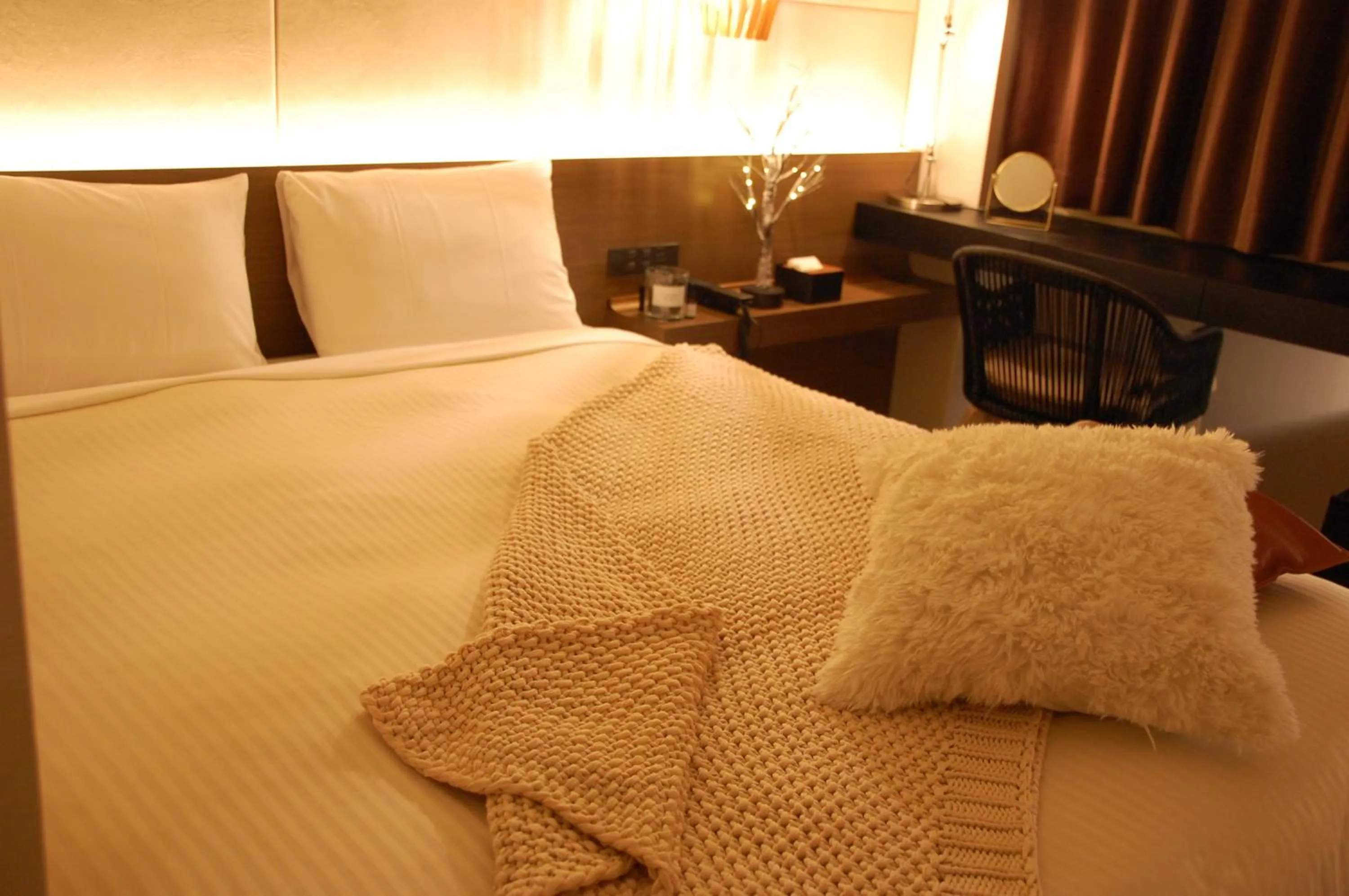 Bed in Hotel Global View Hakodate