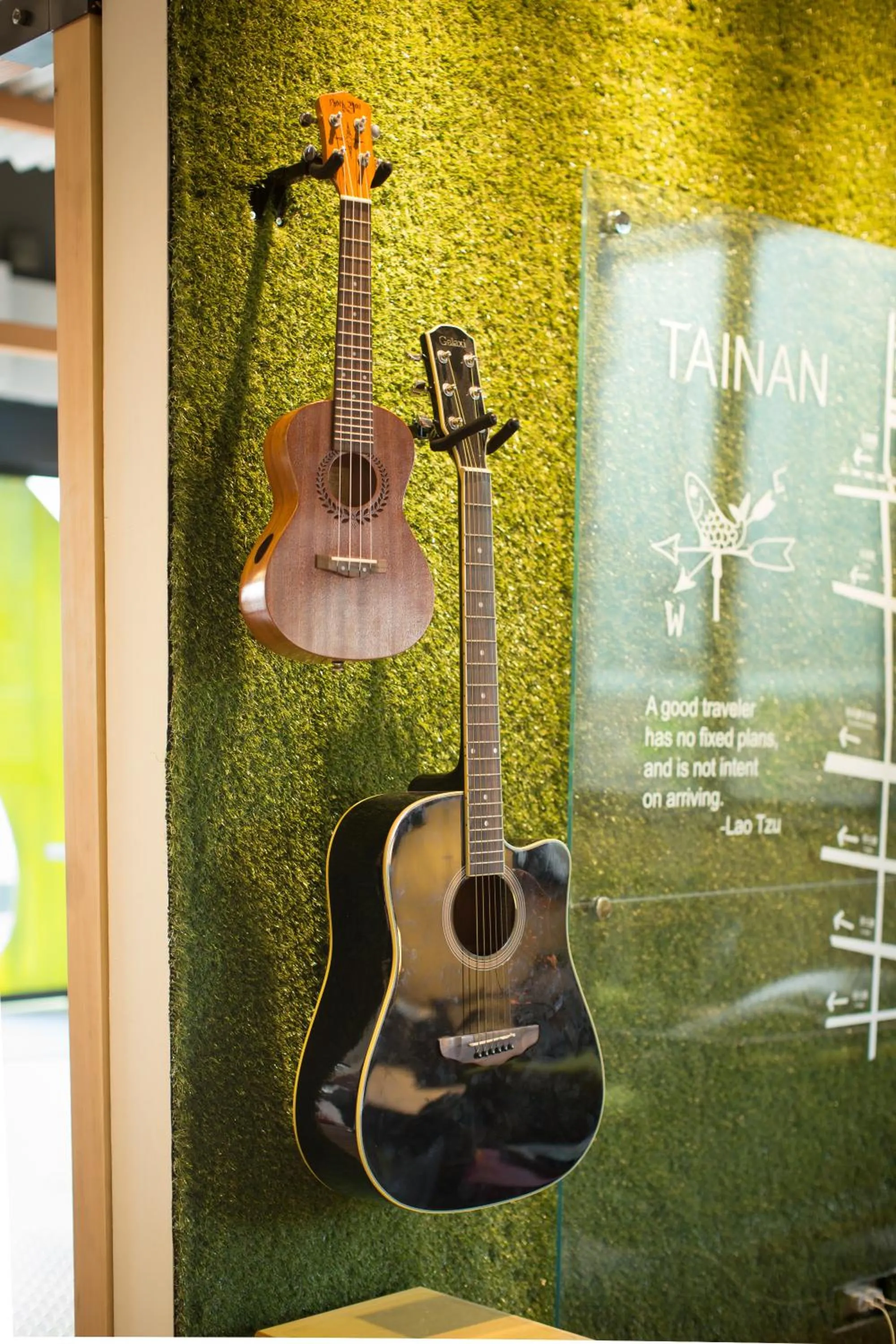 Communal lounge/ TV room in Light Hostel - Tainan