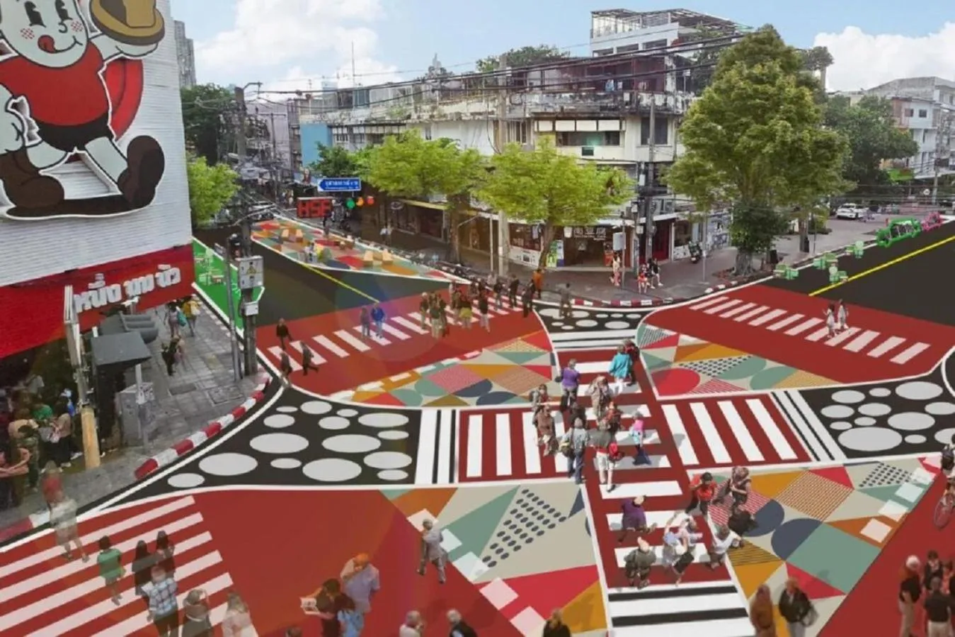 Neighbourhood in XX GO INN MRT Hua Lamphong Yaowarat