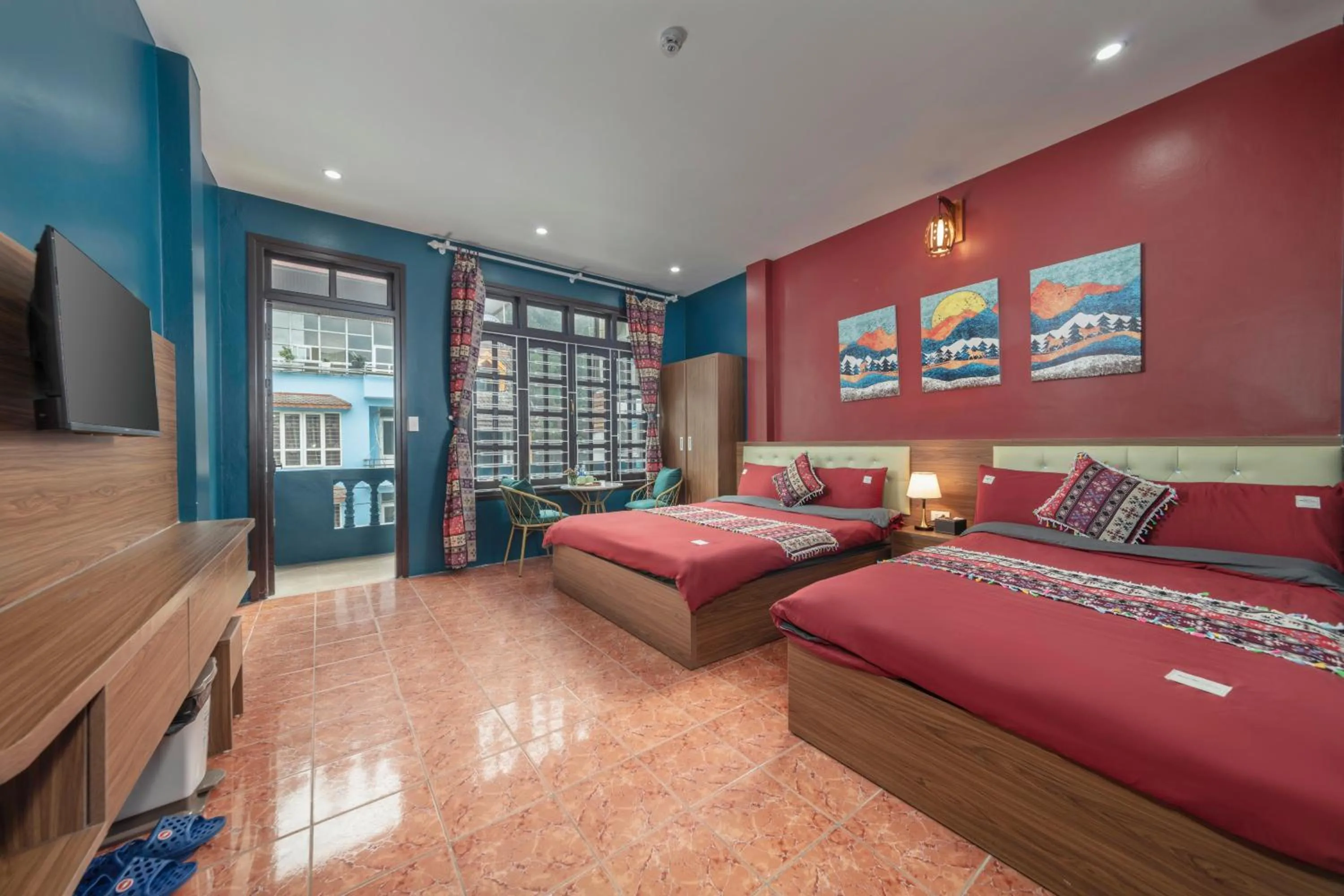 Photo of the whole room, Bed in Little View Homestay