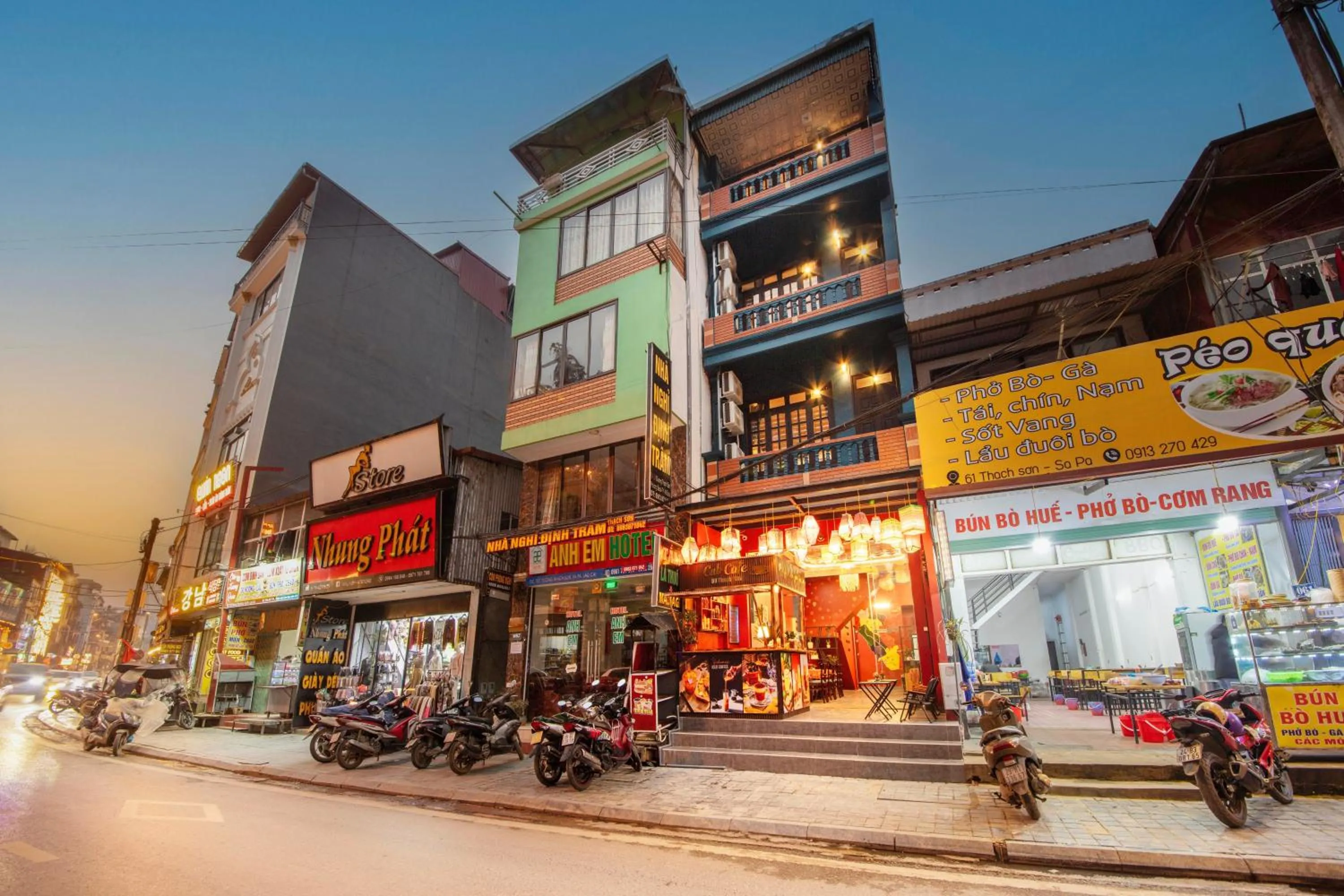 Property building in Little View Homestay