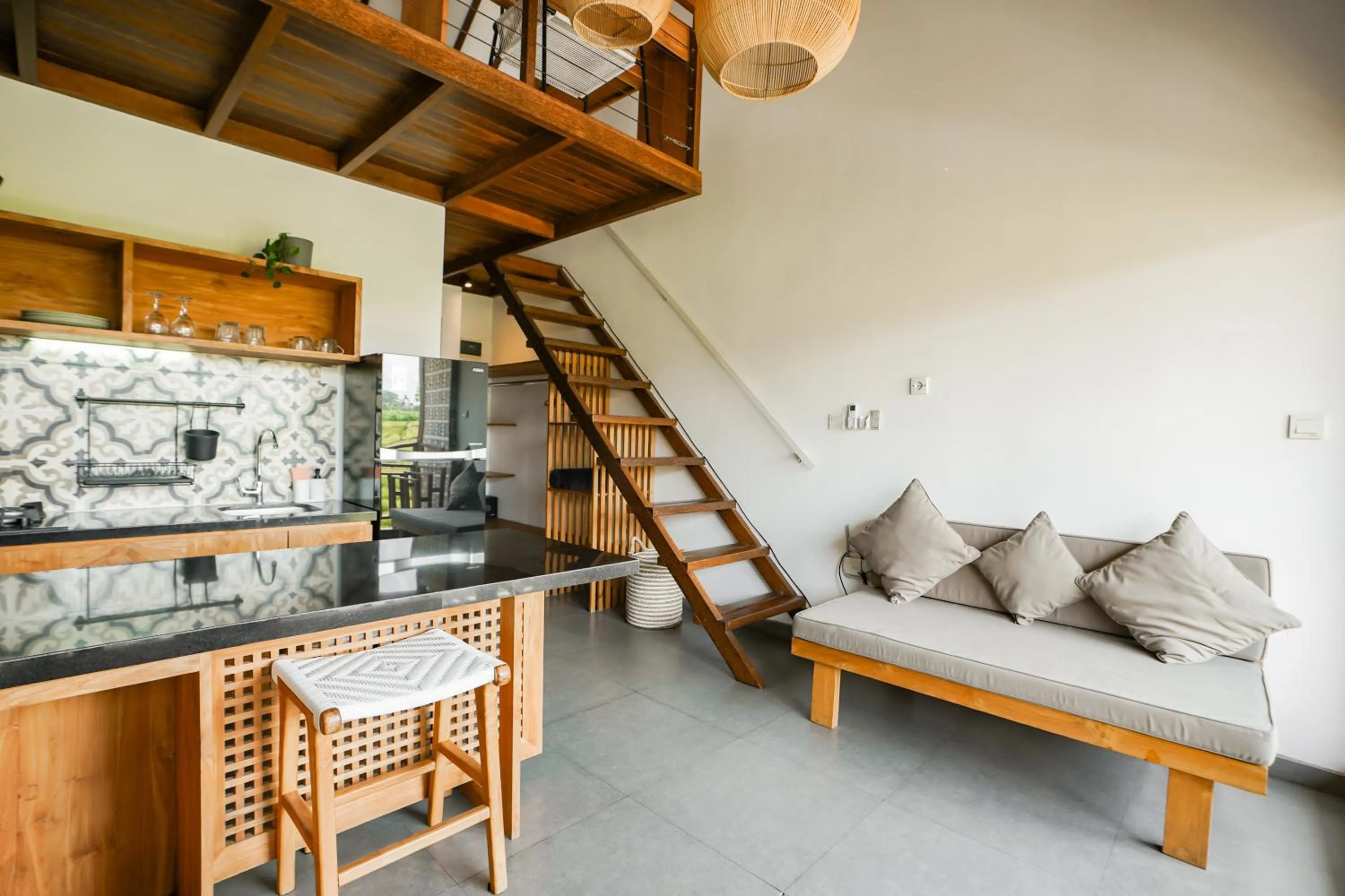 Kitchen or kitchenette in Suksma Guesthouse