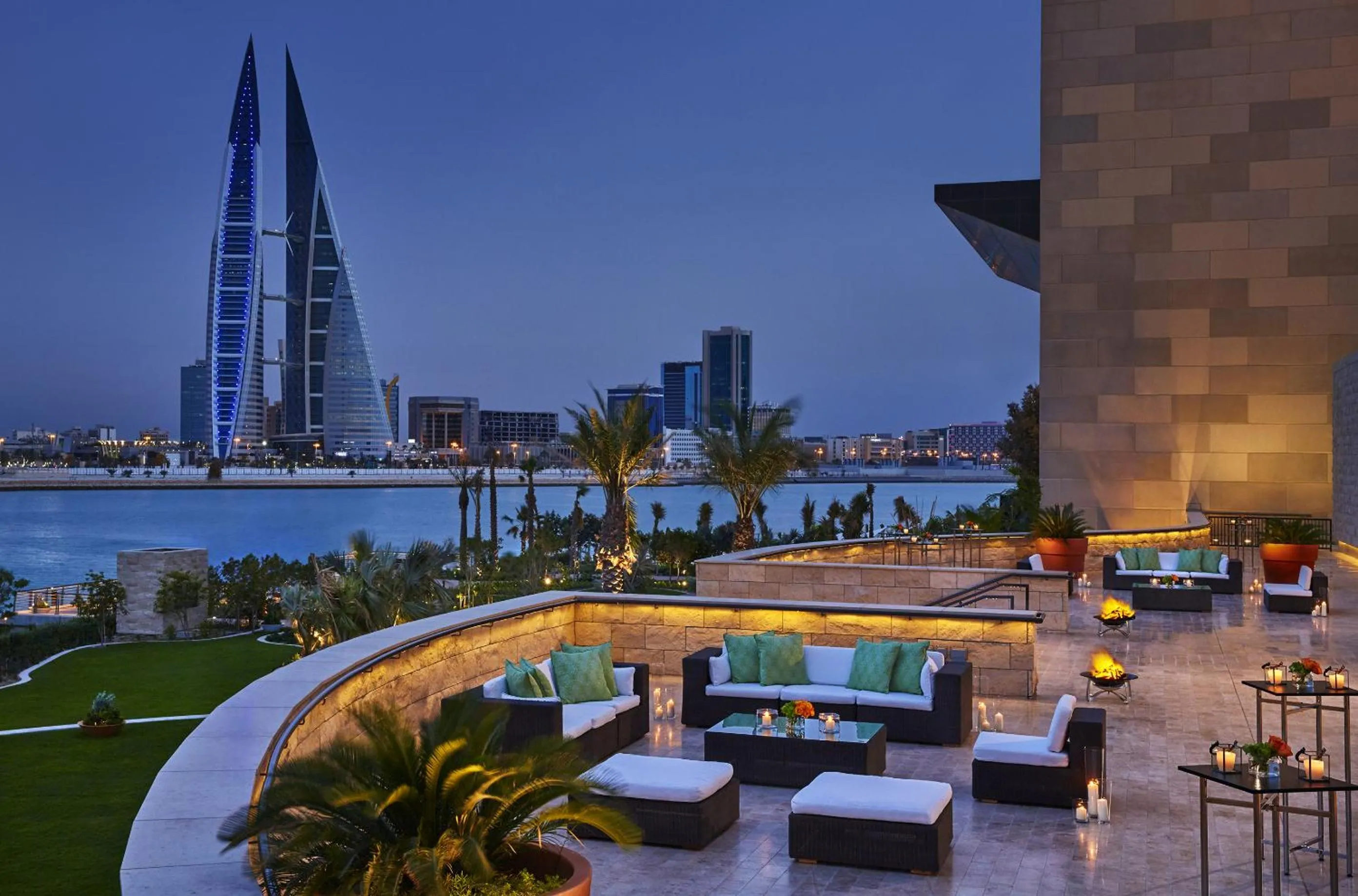 BBQ facilities in Four Seasons Hotel Bahrain Bay