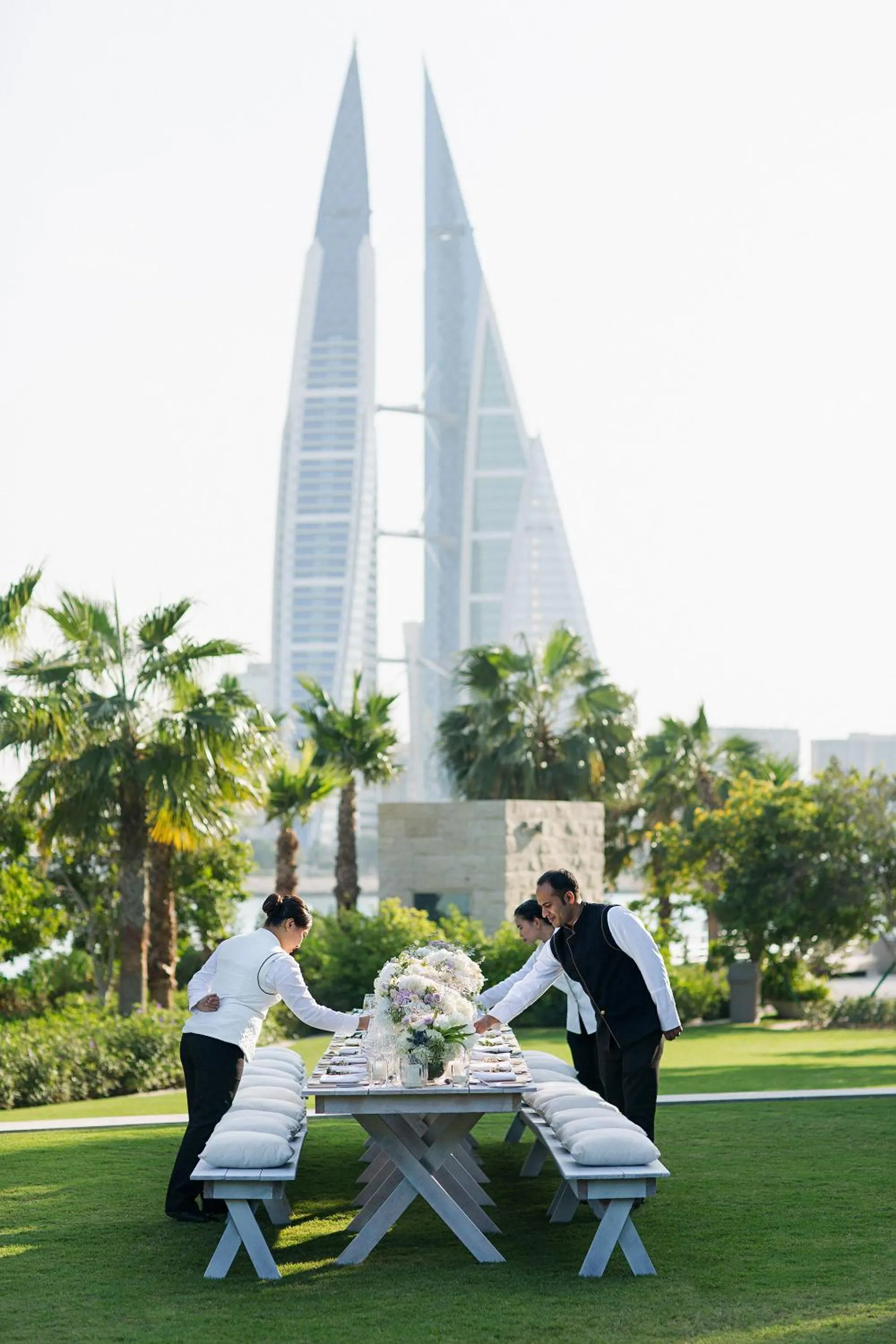 Garden in Four Seasons Hotel Bahrain Bay