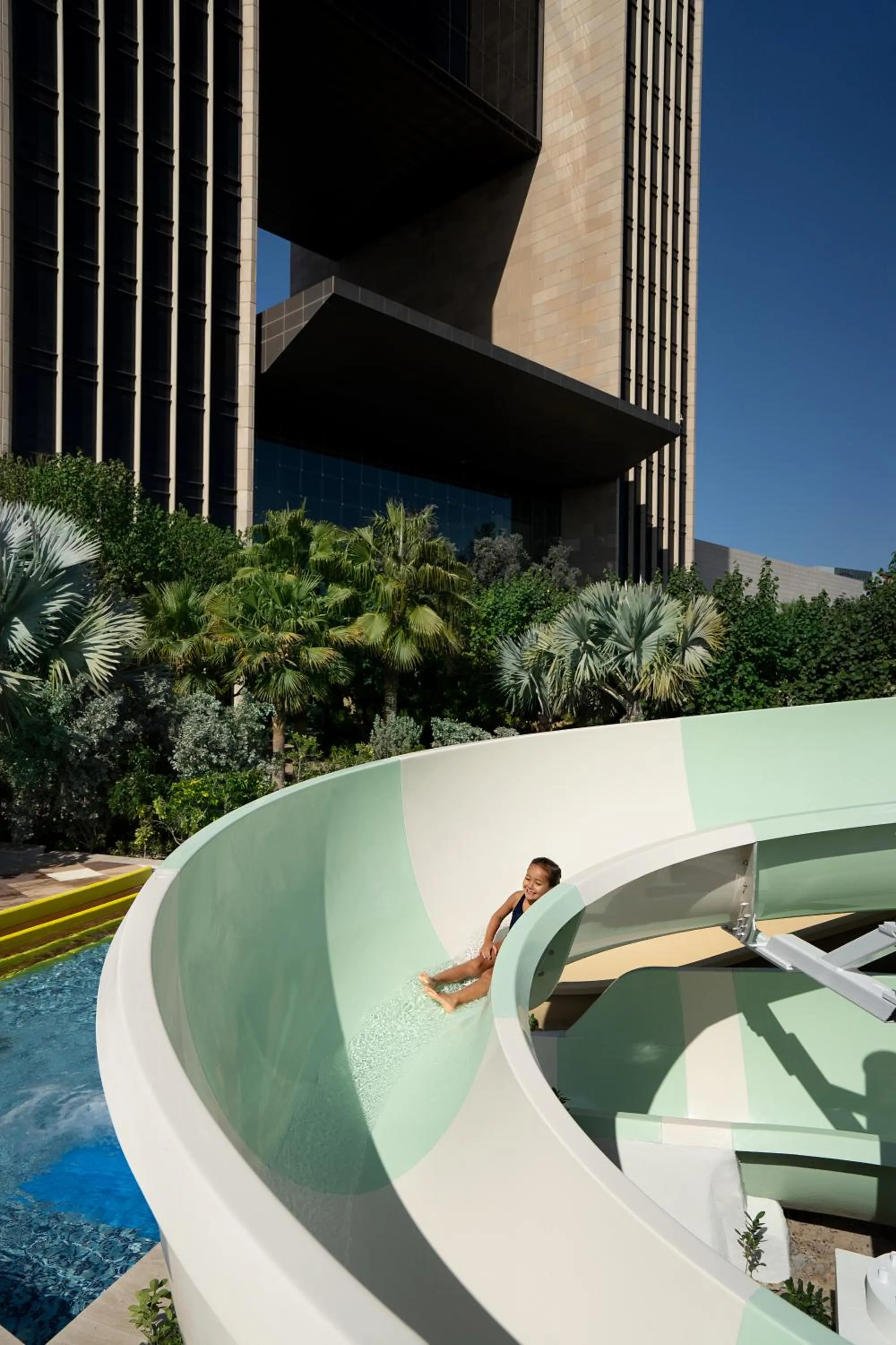 Aqua park in Four Seasons Hotel Bahrain Bay