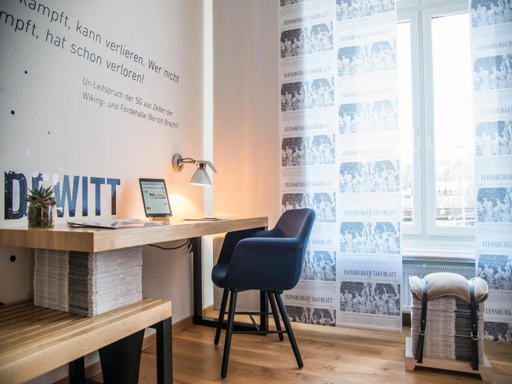 Seating area in Hotel Alte Post Flensburg