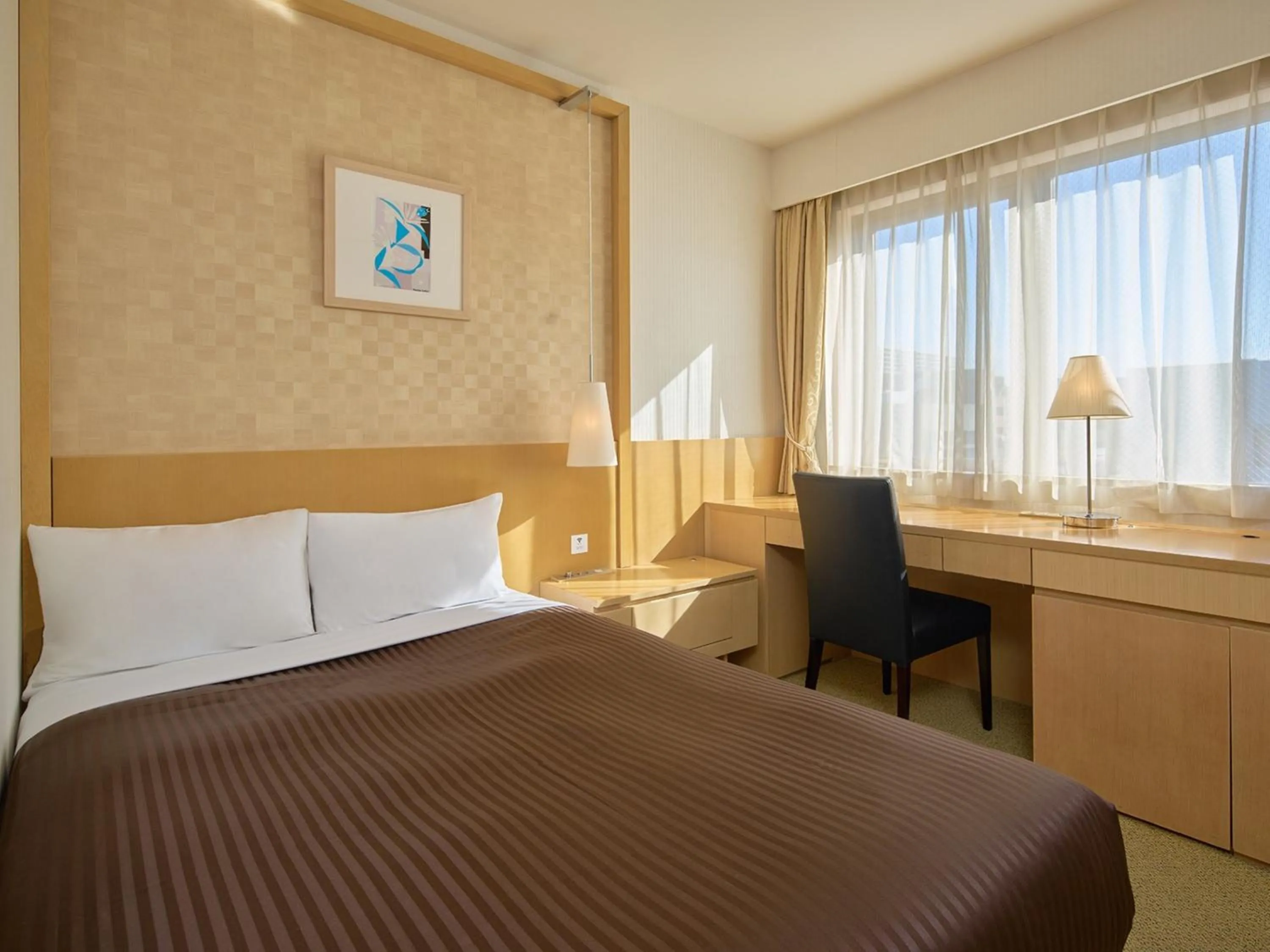 Photo of the whole room, Bed in The OneFive Tokyo Kameido