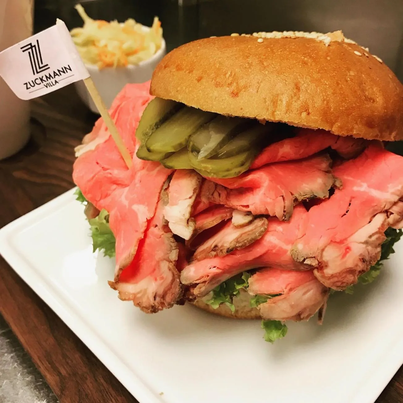 Lunch in Zuckmann Villa