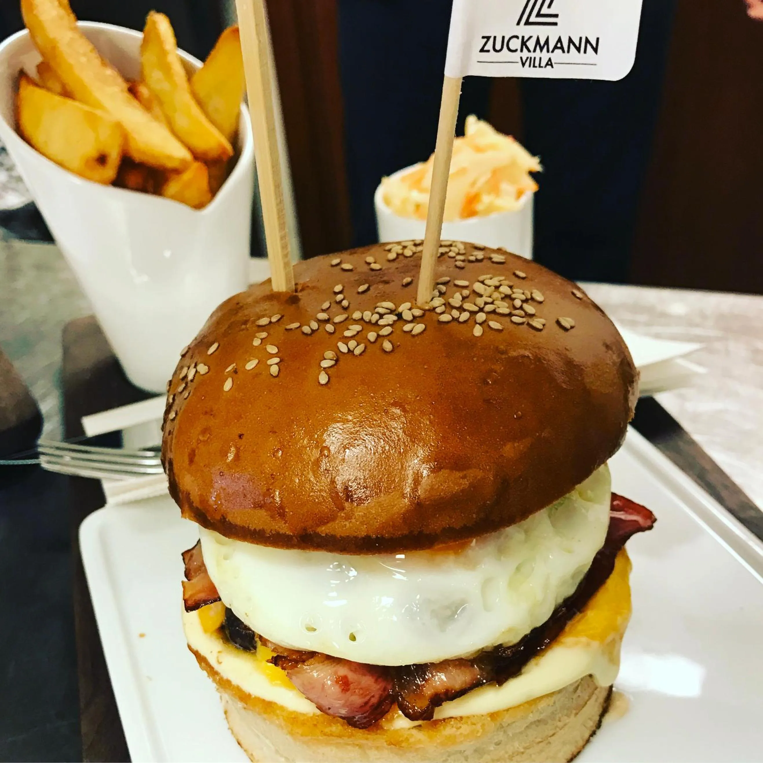 Lunch in Zuckmann Villa