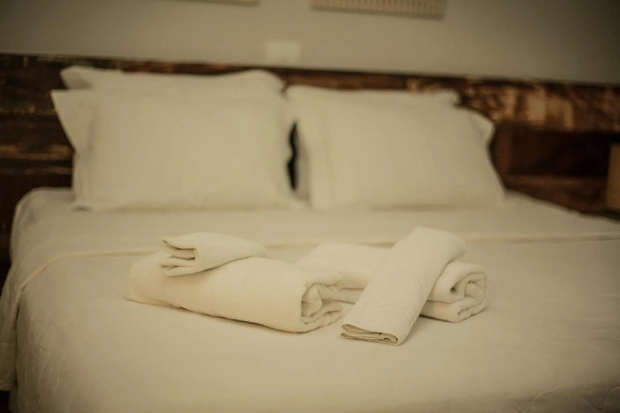 Bed in Pousada Parador da Figueira