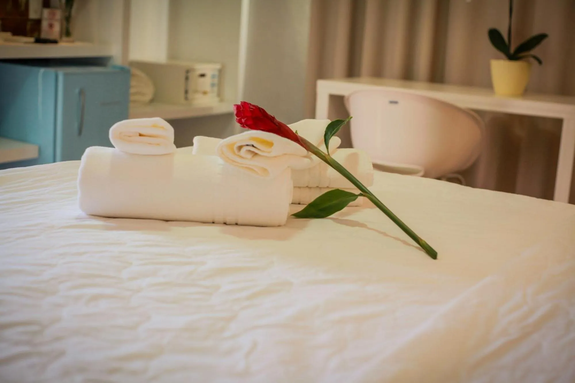 Bed in Pousada Parador da Figueira