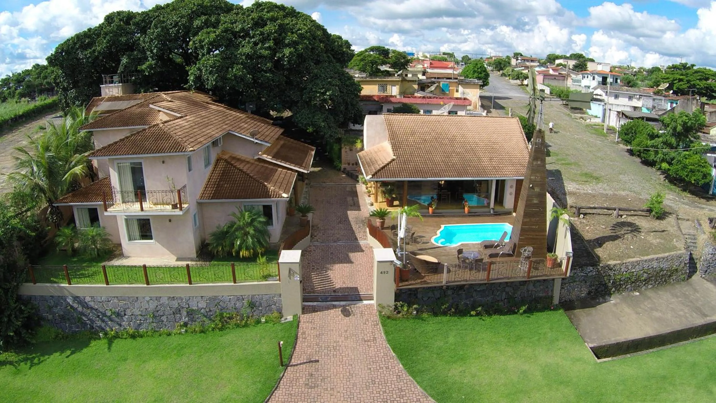 Bird's eye view in Pousada Parador da Figueira