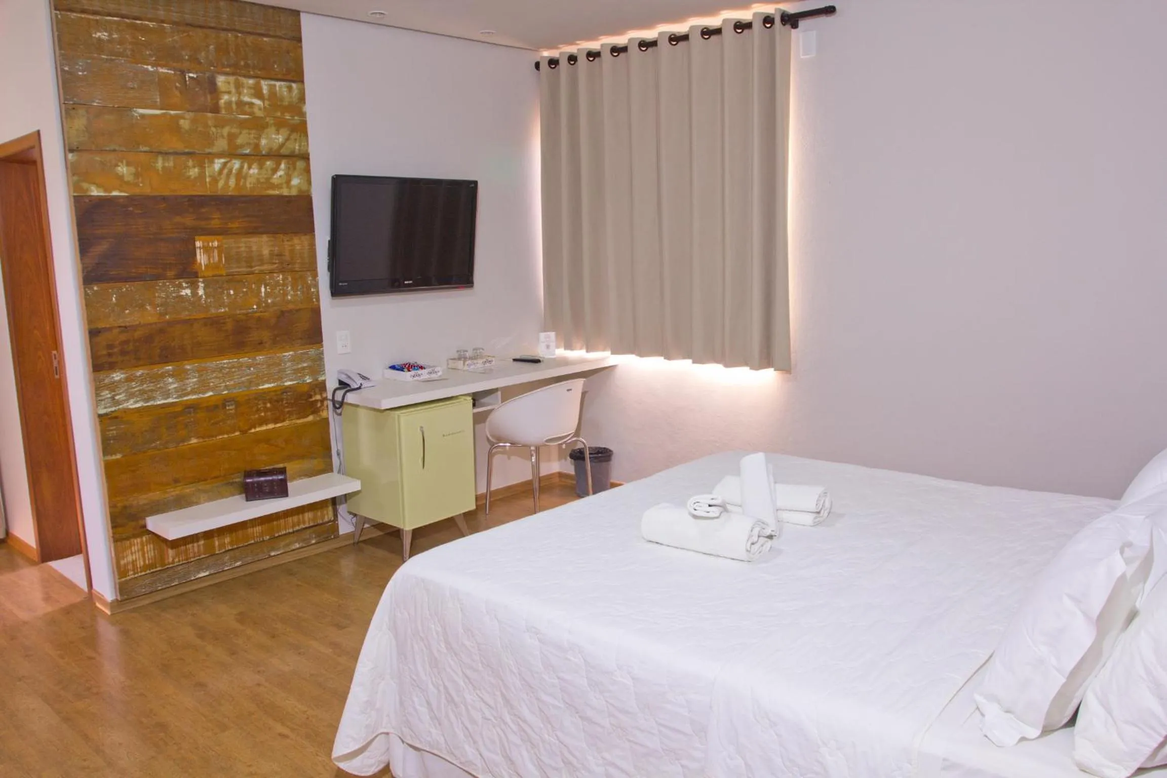 Bed in Pousada Parador da Figueira