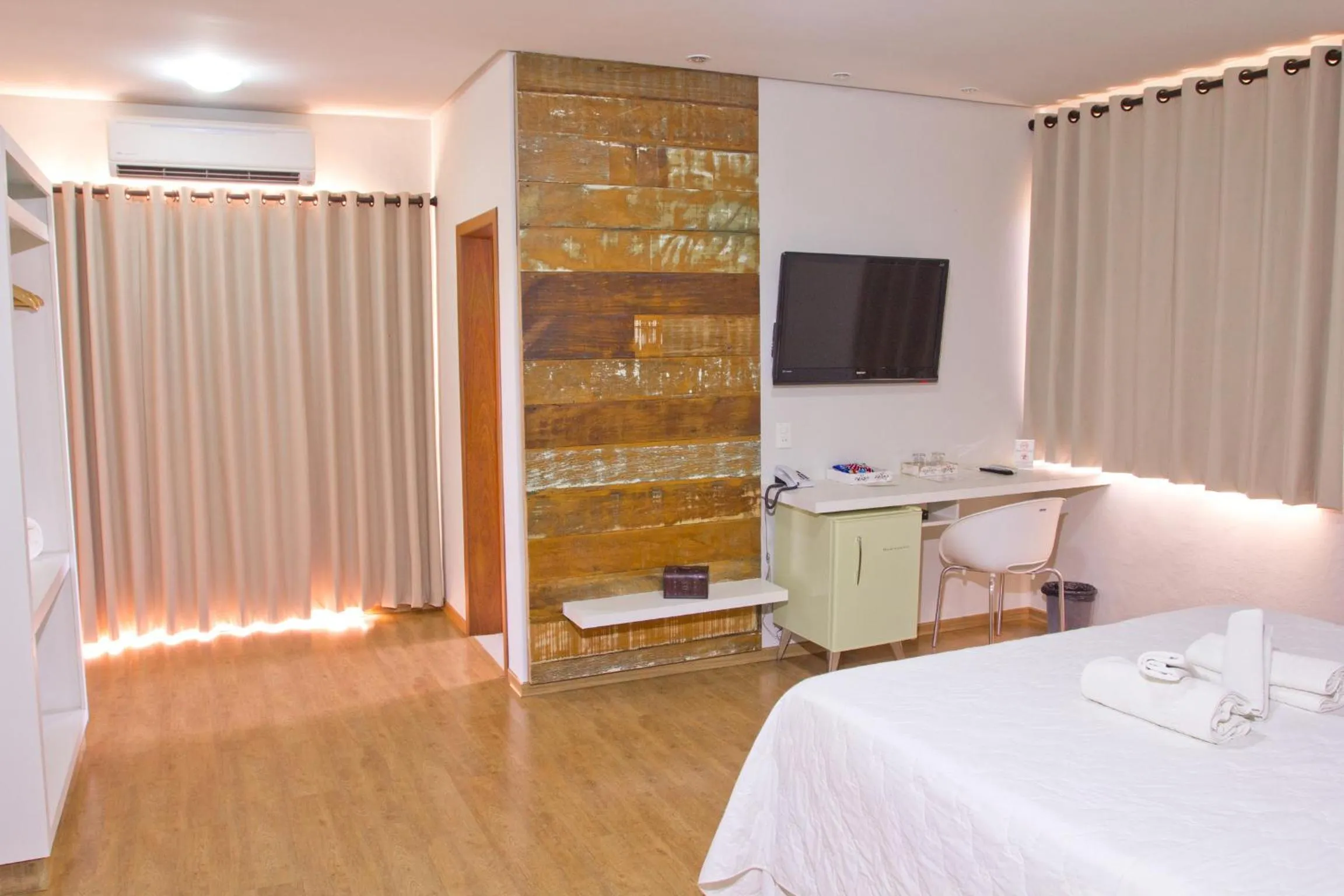 Bed in Pousada Parador da Figueira