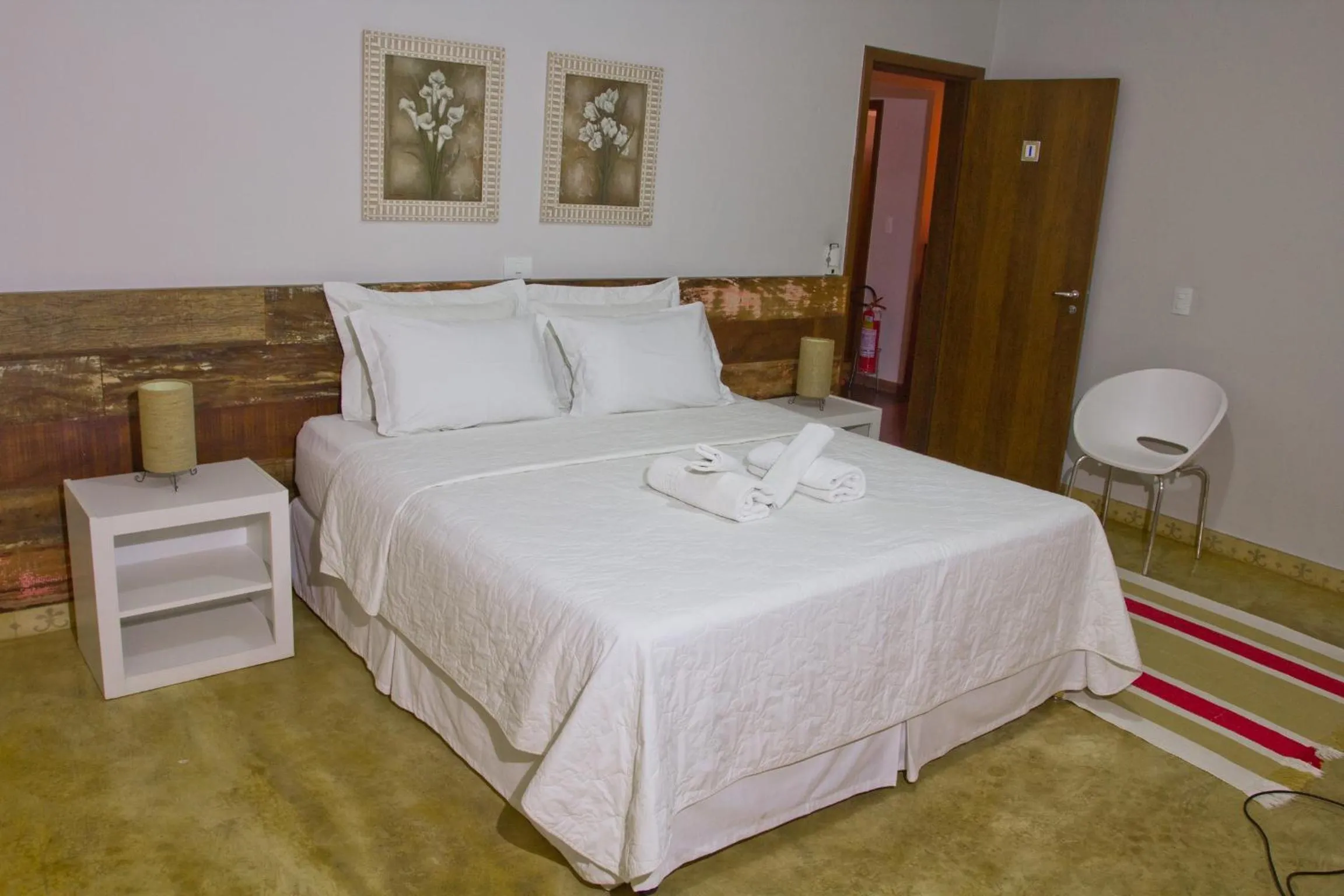 Bed in Pousada Parador da Figueira