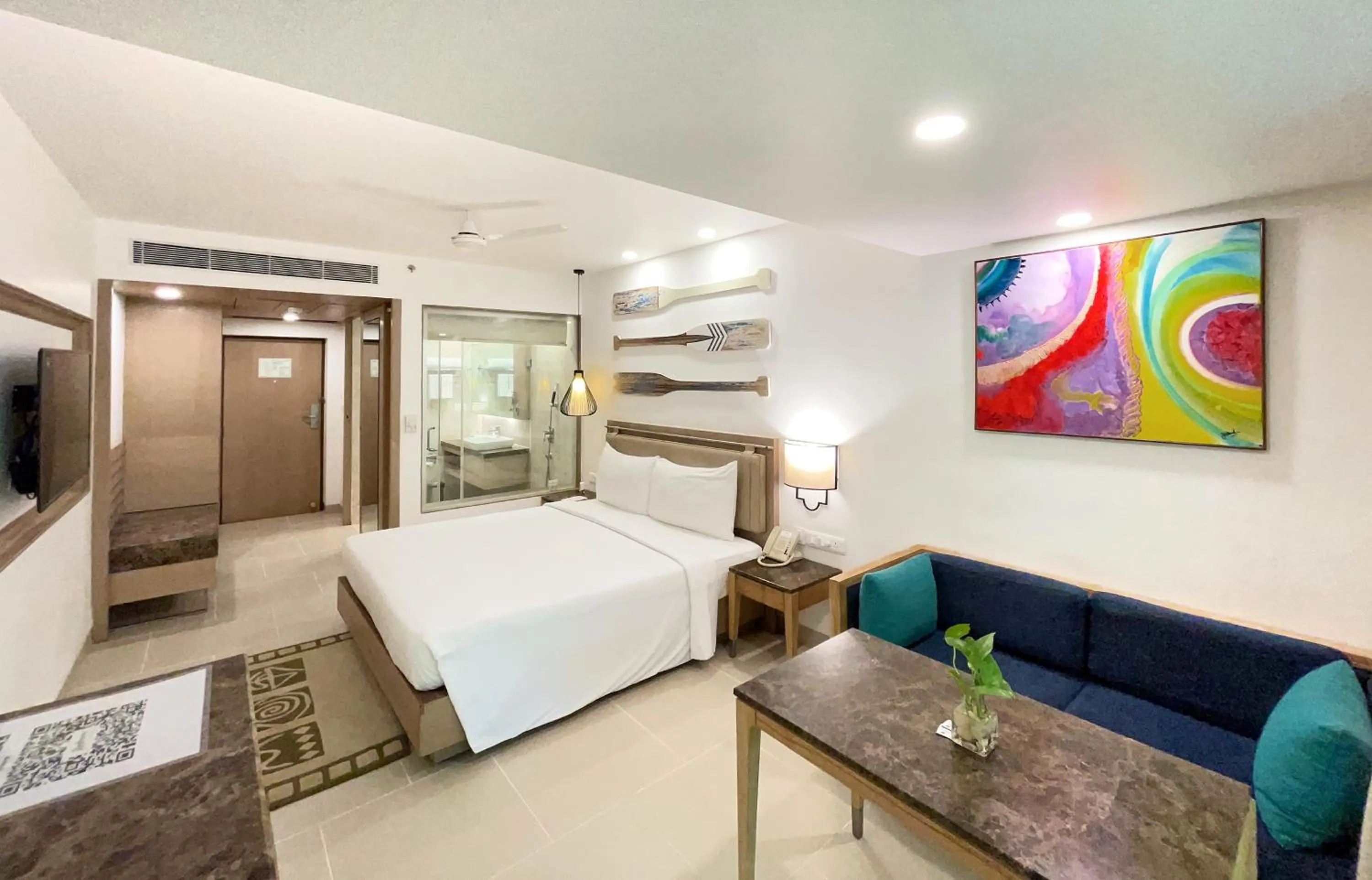 Coffee/tea facilities, Bed in Radisson Goa Candolim