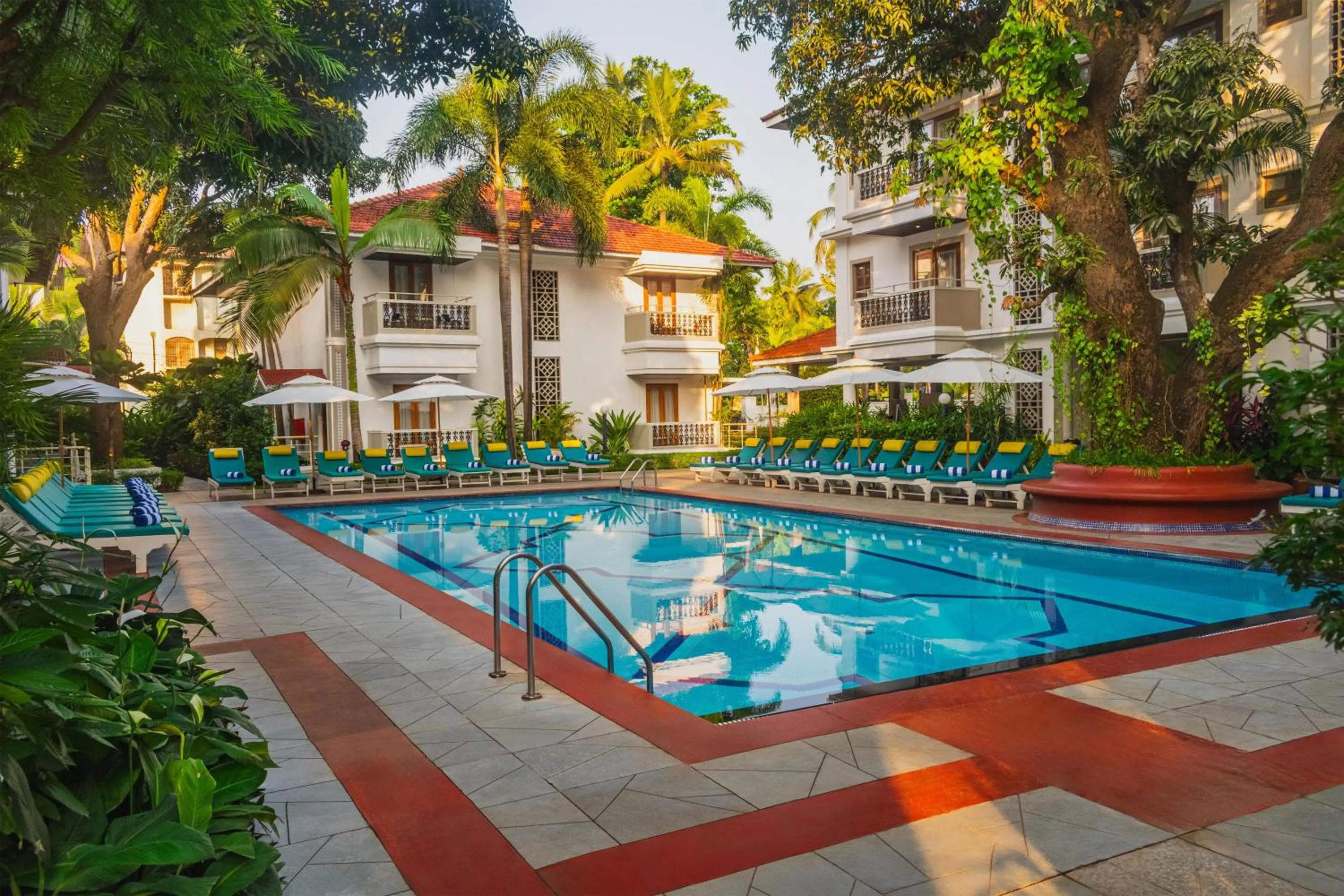 Pool view in Radisson Goa Candolim