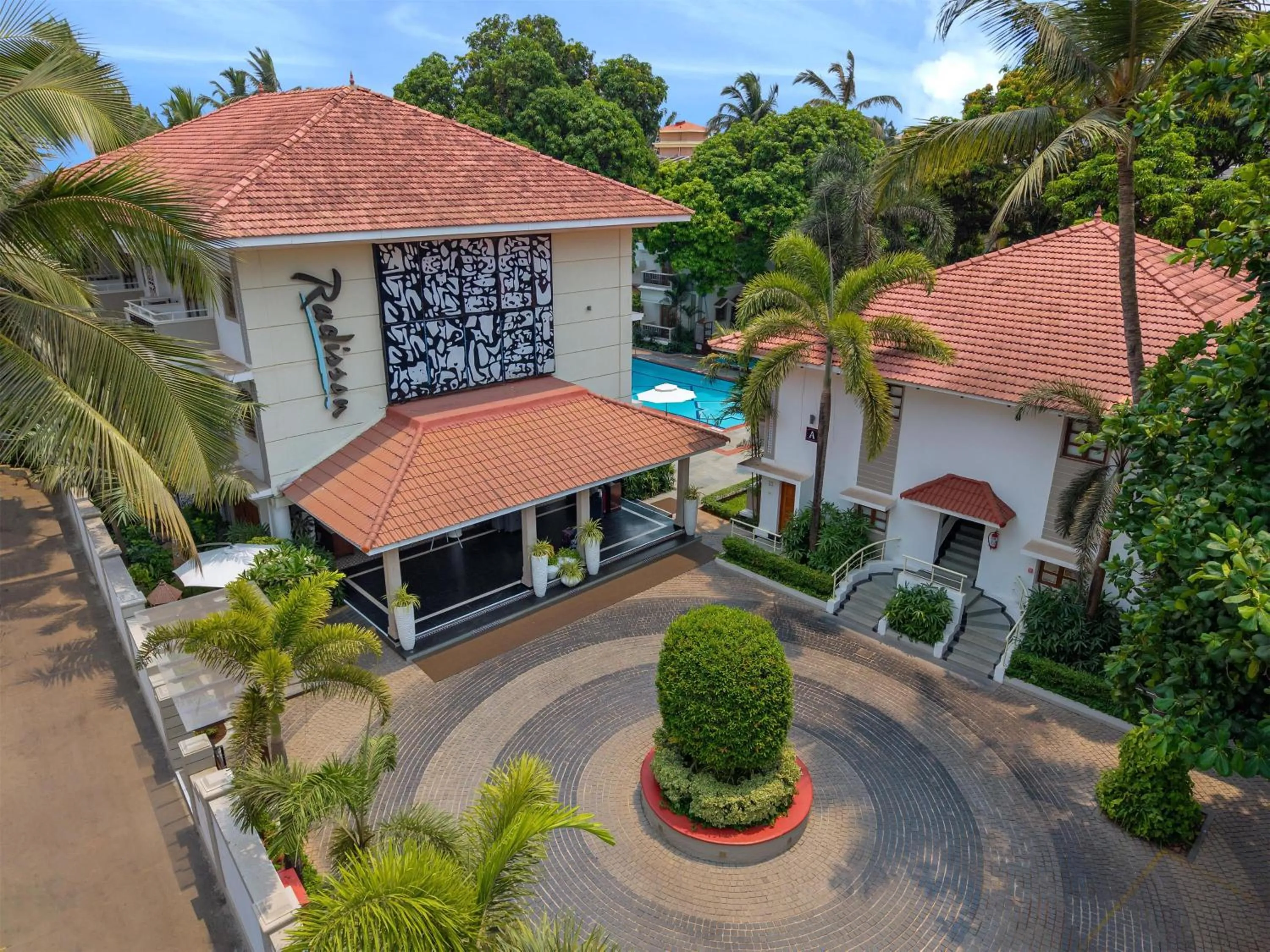 Property building in Radisson Goa Candolim