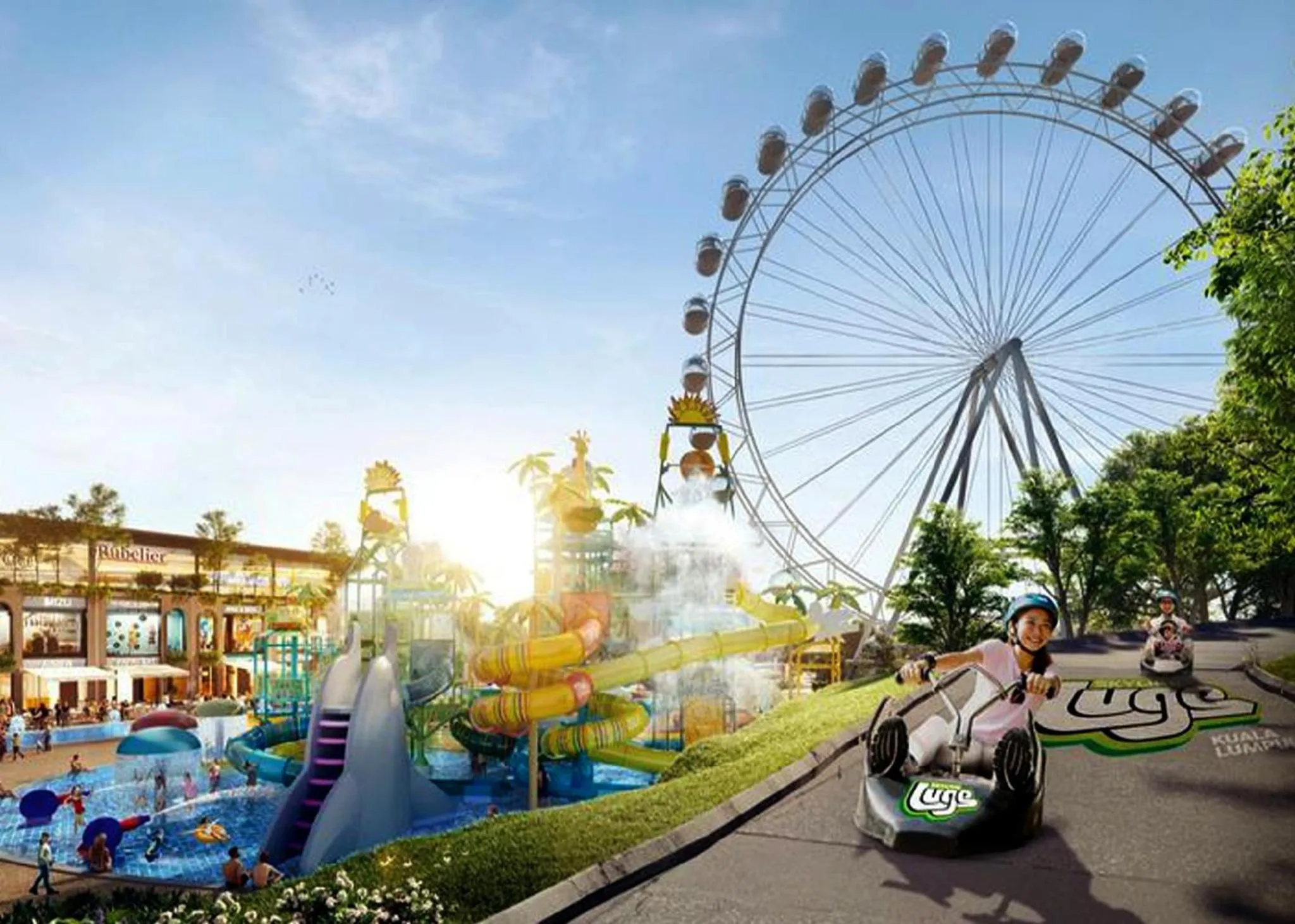 Nearby landmark in ARK Business Rawang hotel