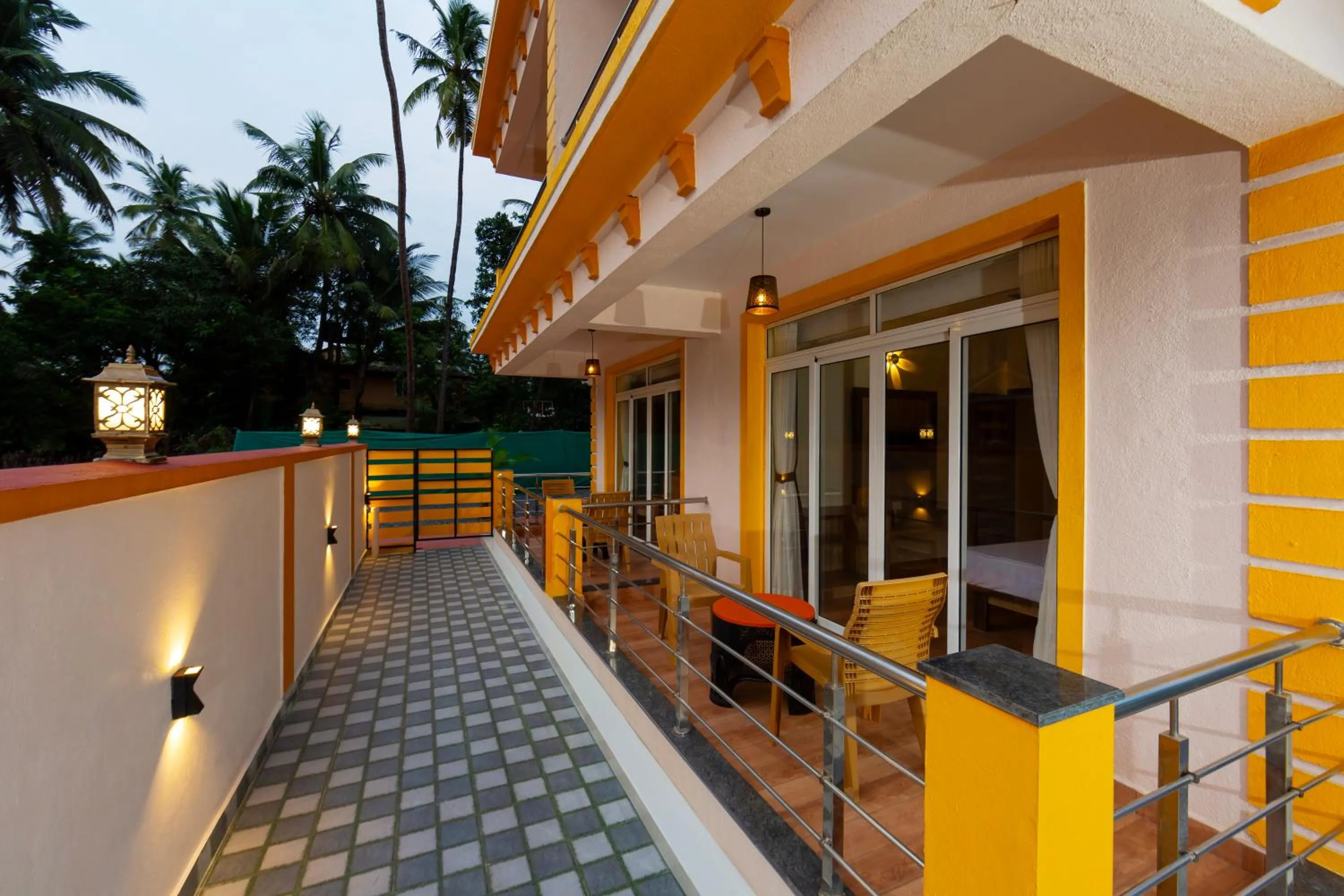 Property building in Lykke Suites- 2-min Drive to Colva Beach-By Goan Felicidade Hospitality PVT LTD