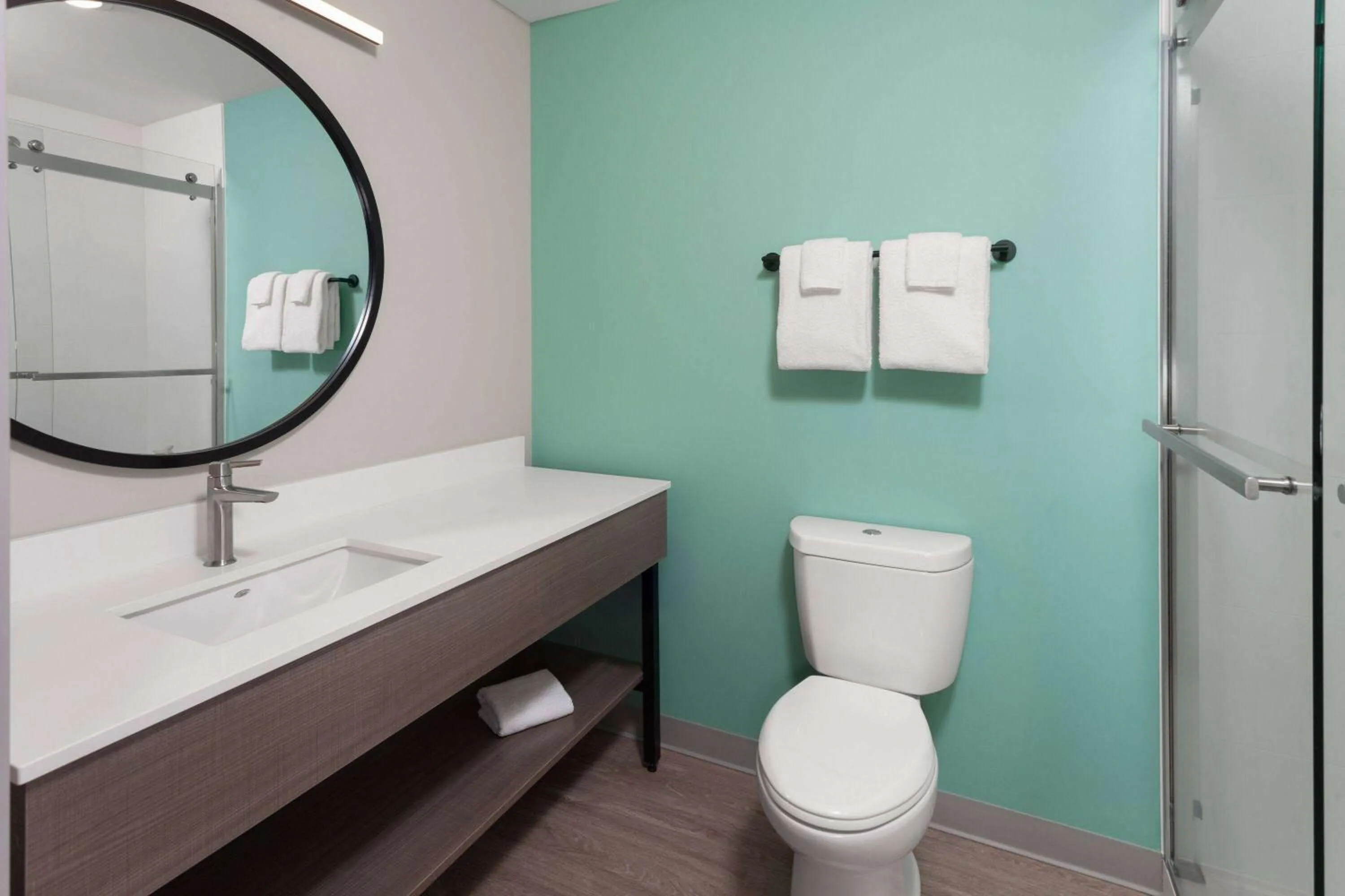Bathroom in ECHO Suites Extended Stay by Wyndham Madison