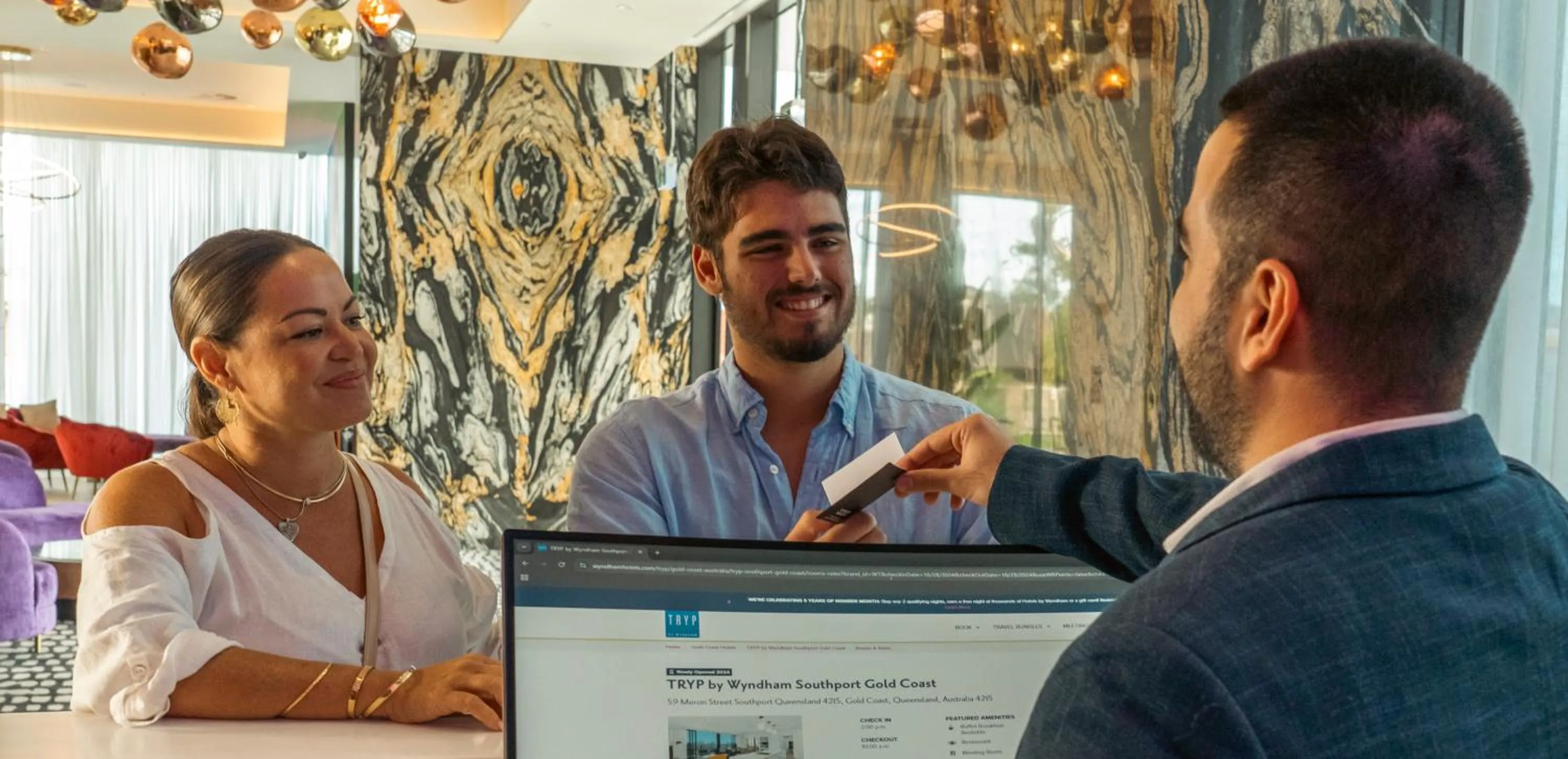 Lobby or reception in TRYP by Wyndham Southport Gold Coast Hotel Apartments