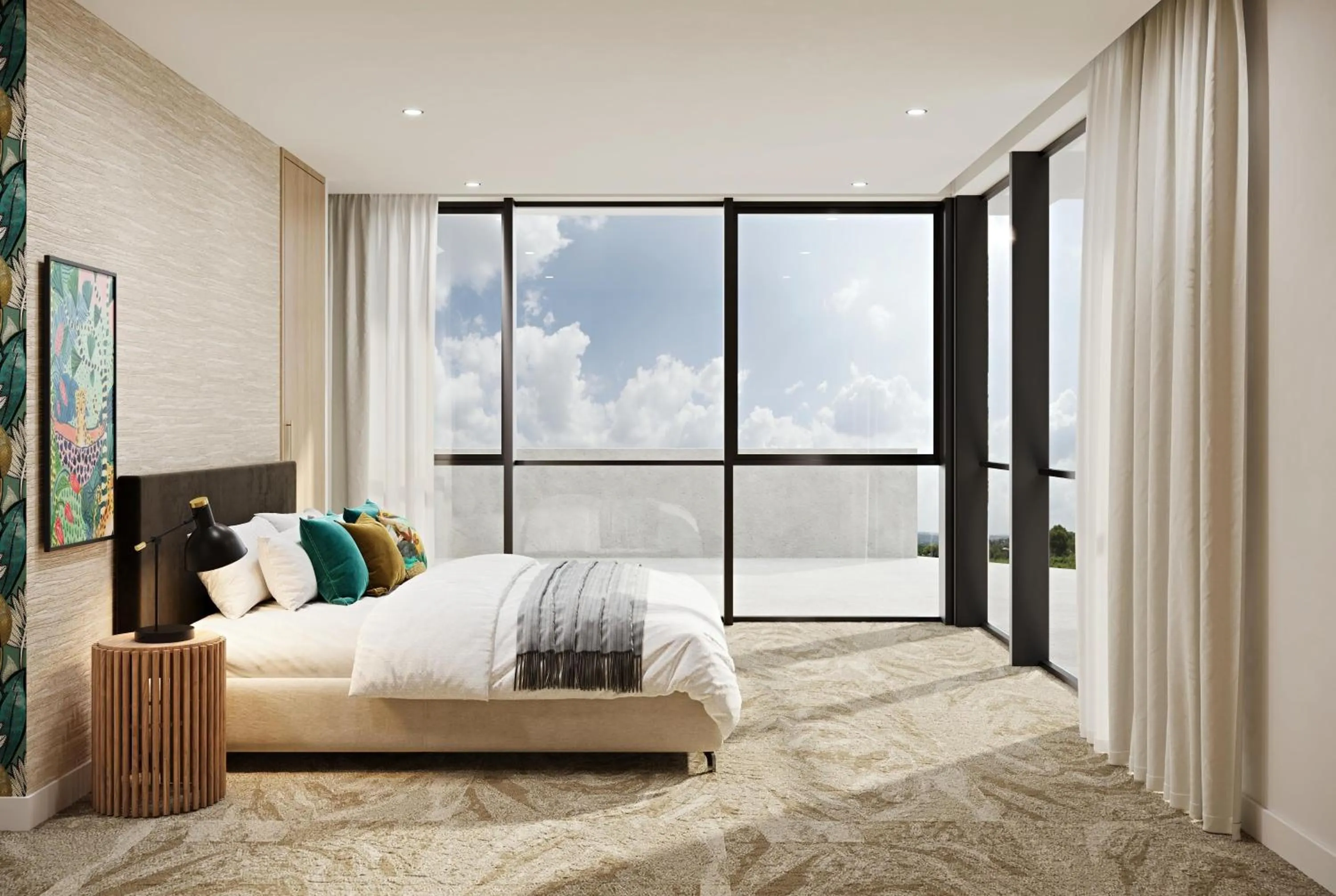 Bedroom, Bed in TRYP by Wyndham Southport Gold Coast Hotel Apartments