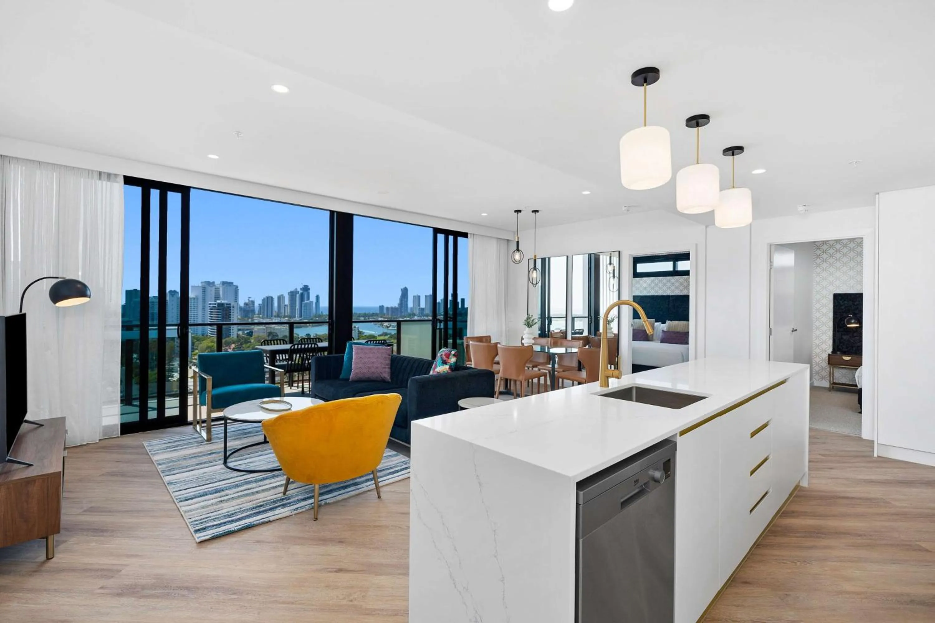 Photo of the whole room in TRYP by Wyndham Southport Gold Coast Hotel Apartments