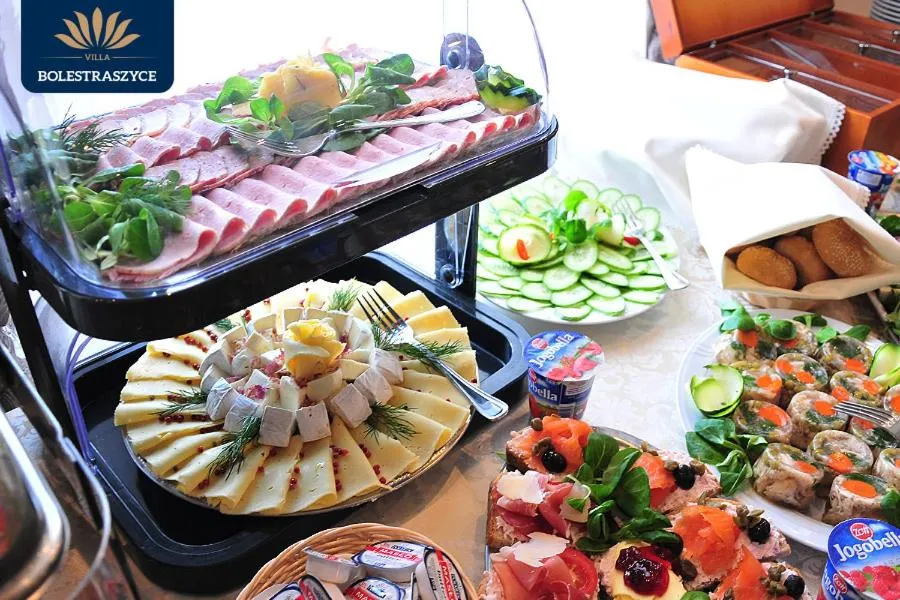 Breakfast in Hotel Restauracja VILLA BOLESTRASZYCE- PRZEMYŚL