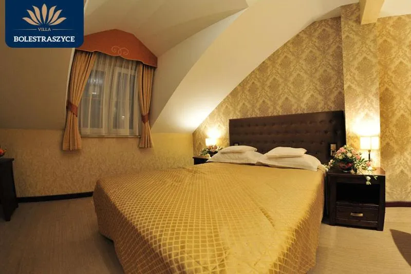 Photo of the whole room, Bed in Hotel Restauracja VILLA BOLESTRASZYCE- PRZEMYŚL