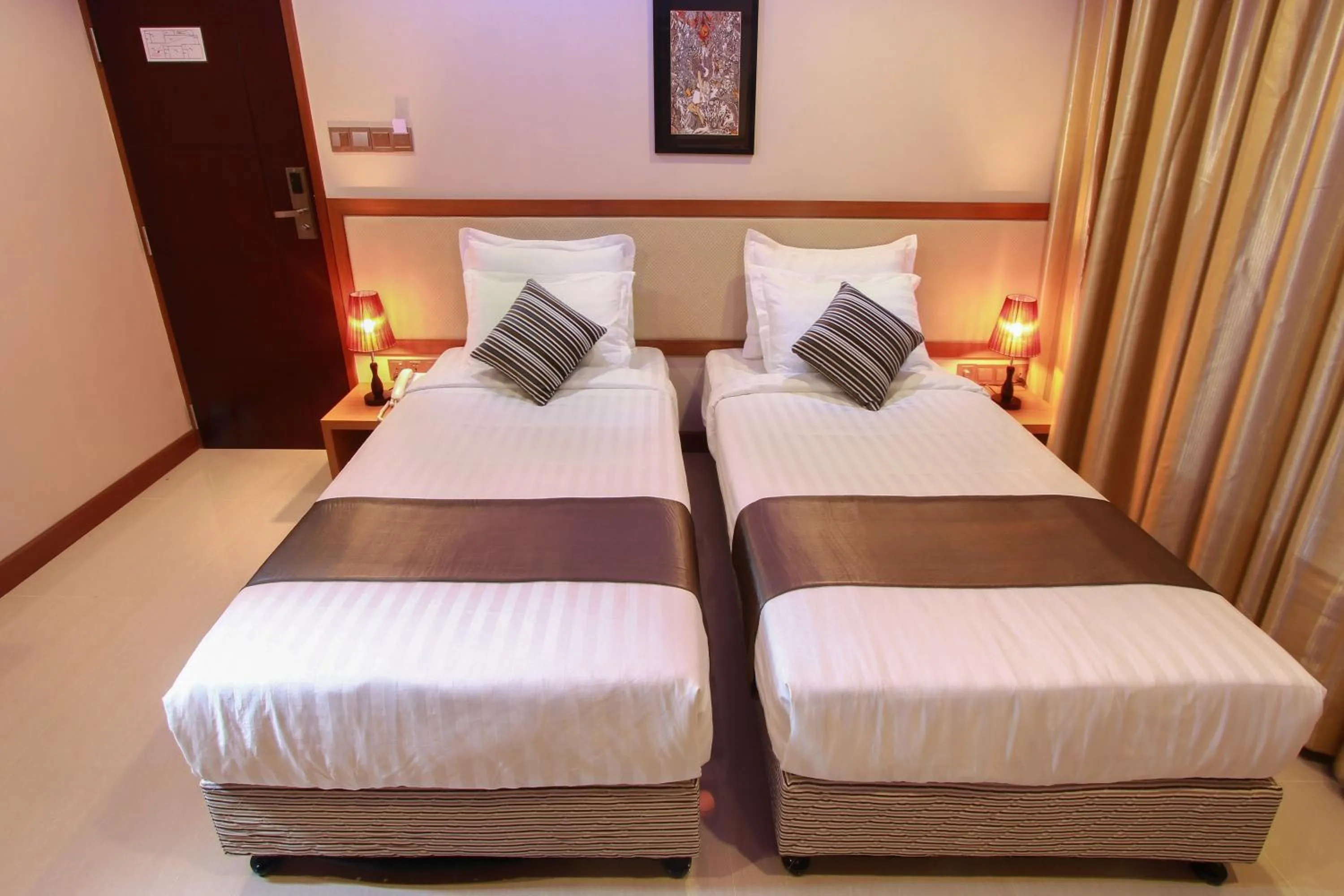 Bedroom, Bed in Season Holidays at Hulhumale with Transfer