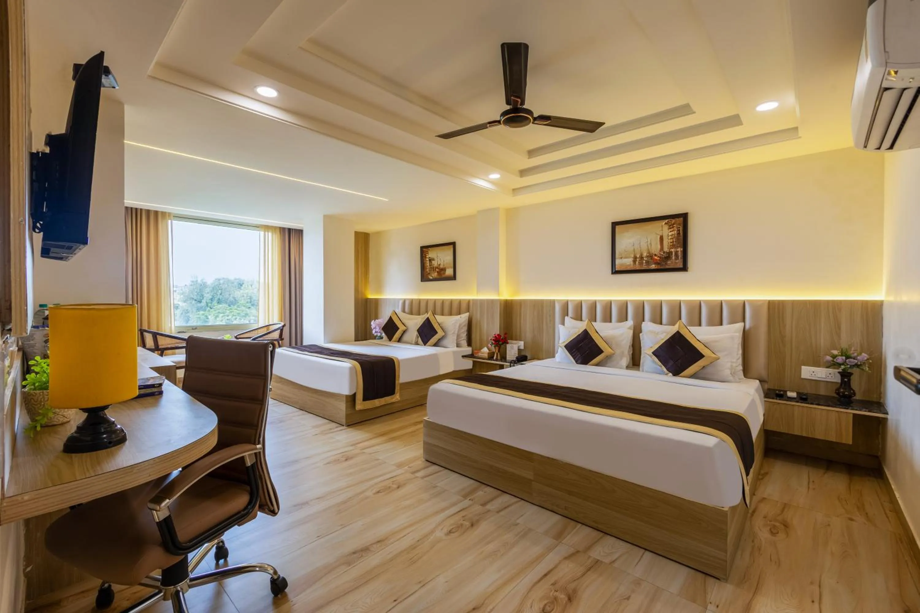 Bed in Dahabi Venue Premium- Free Airport Pick up or Drop