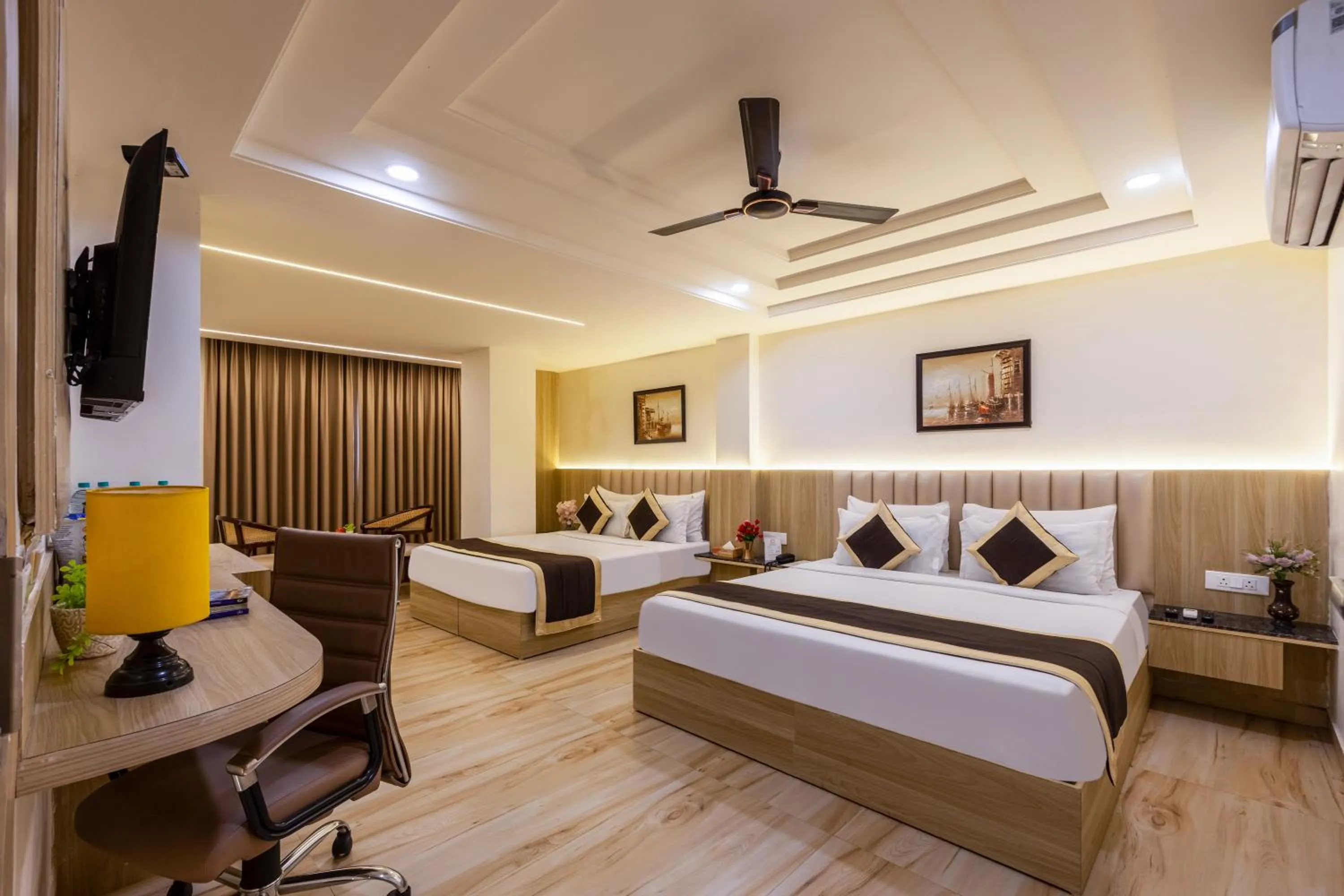 Bed in Dahabi Venue Premium- Free Airport Pick up or Drop