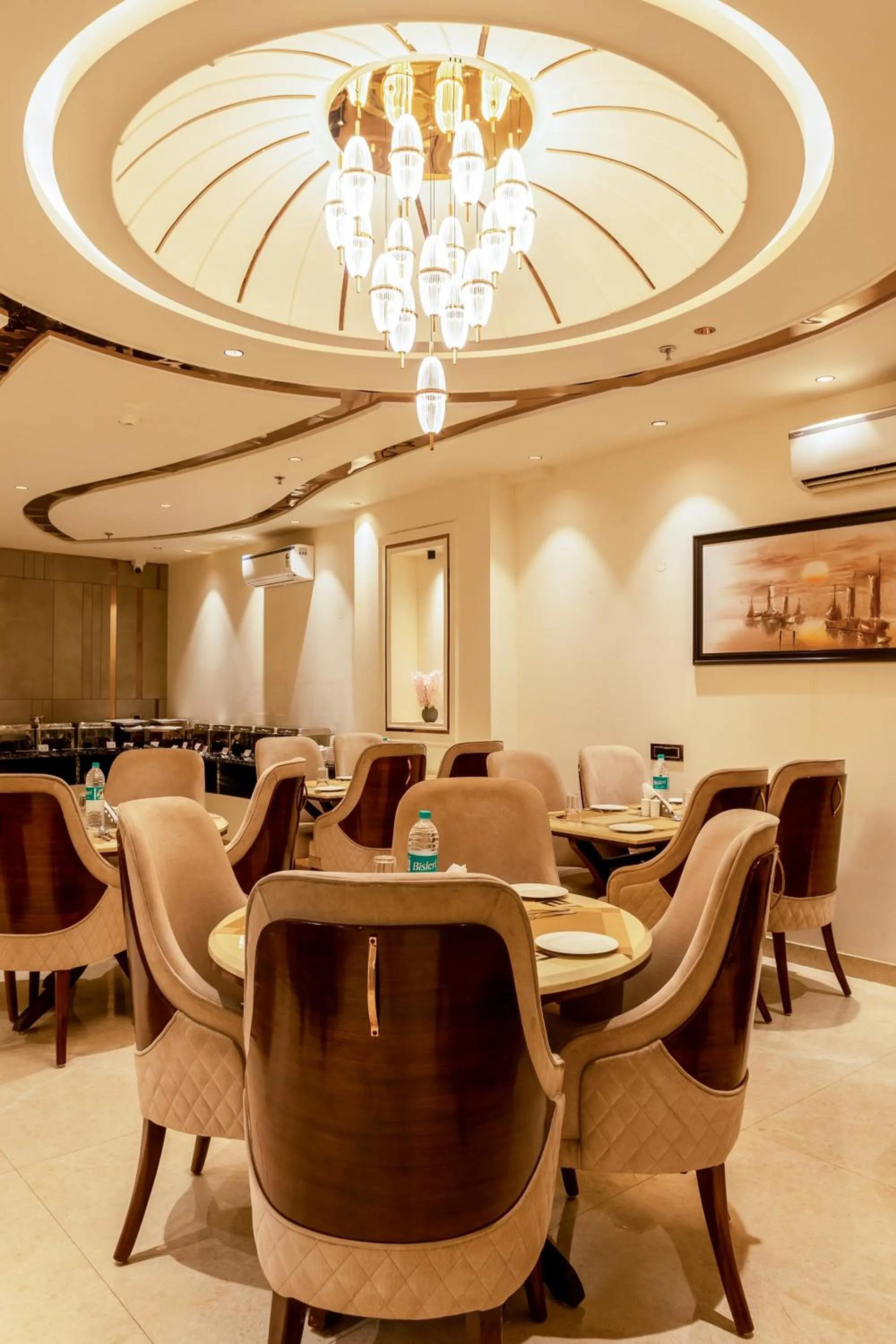 Seating area in Dahabi Venue Premium- Free Airport Pick up or Drop