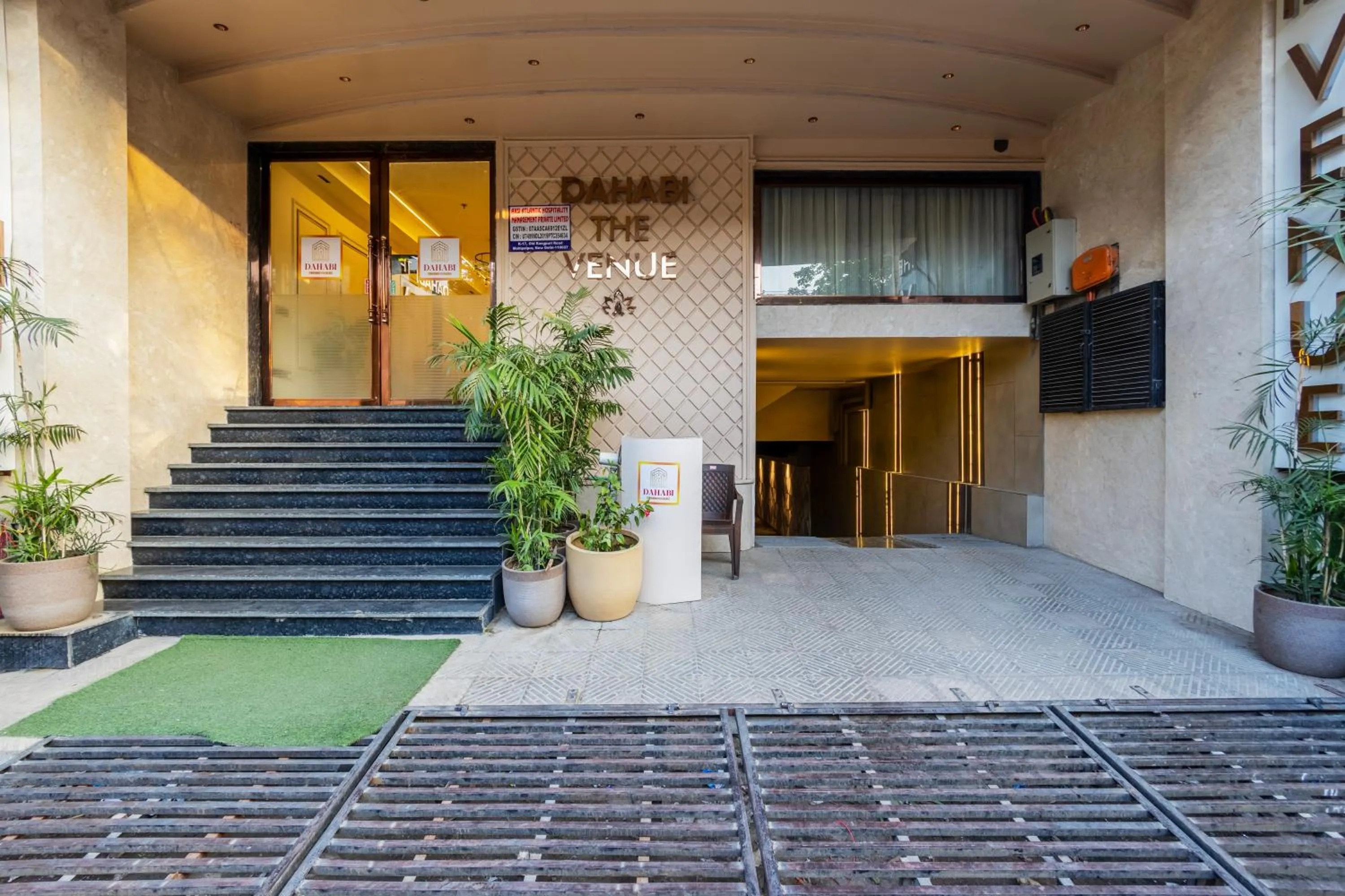 Facade/entrance in Dahabi Venue Premium- Free Airport Pick up or Drop