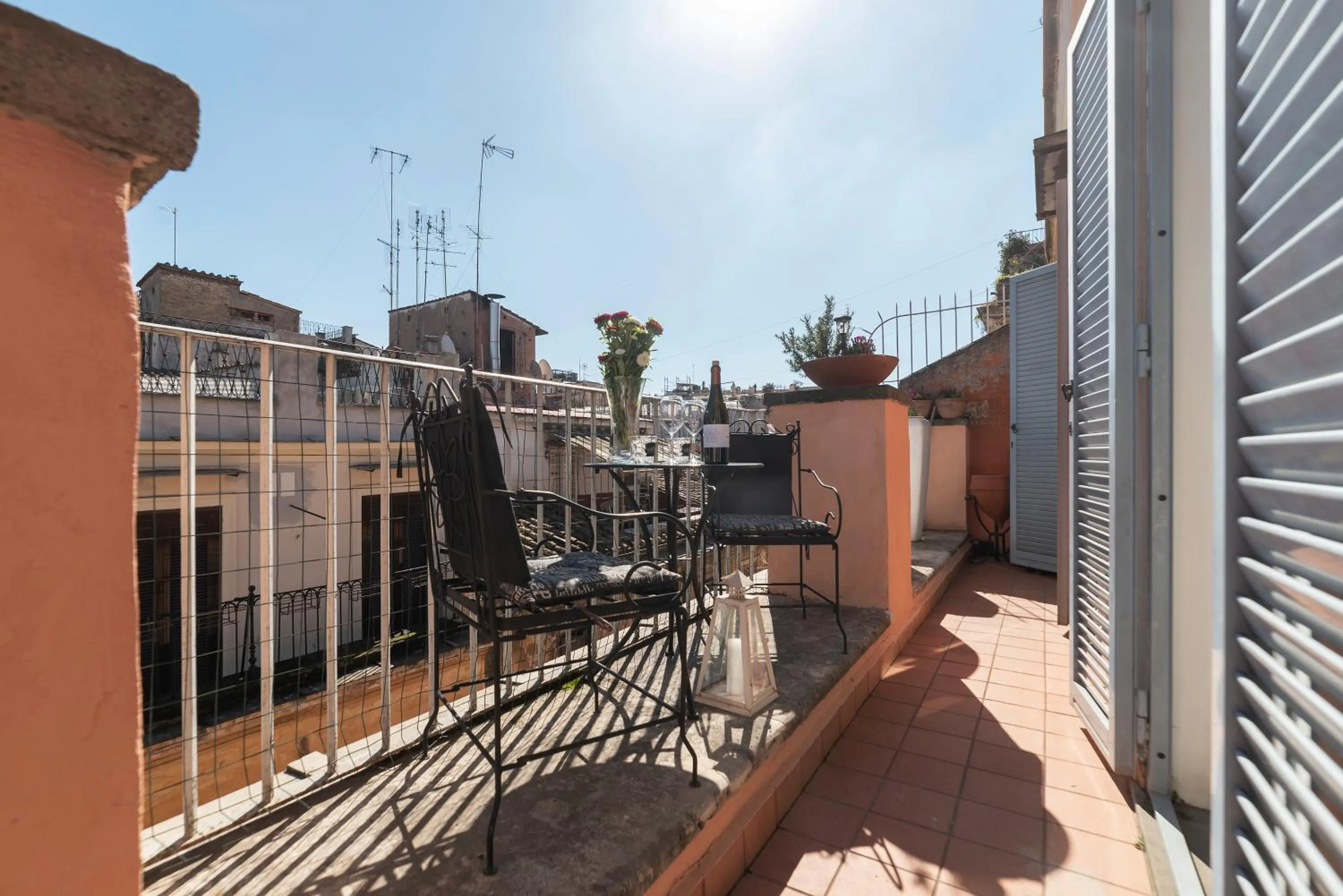 Balcony/Terrace in Spanish Steps Corner