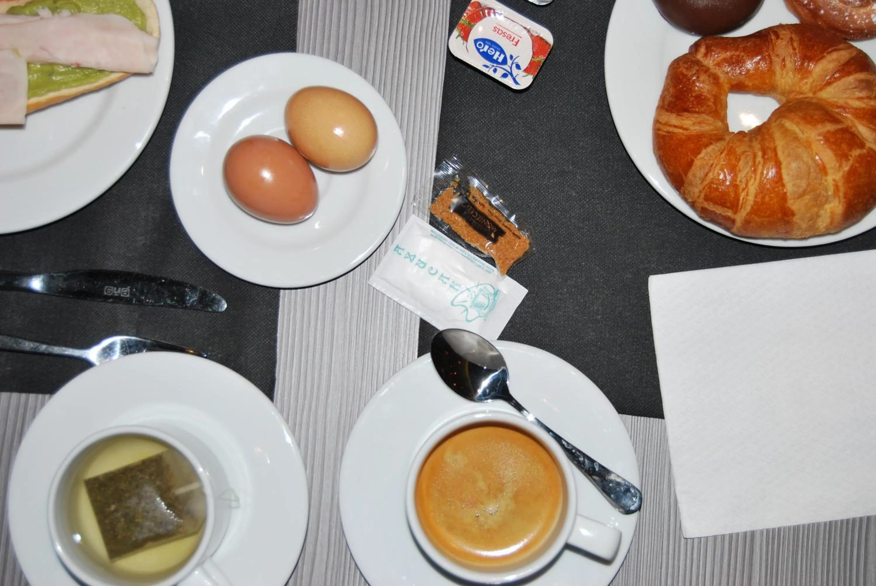 Breakfast in Estudiotel Alicante