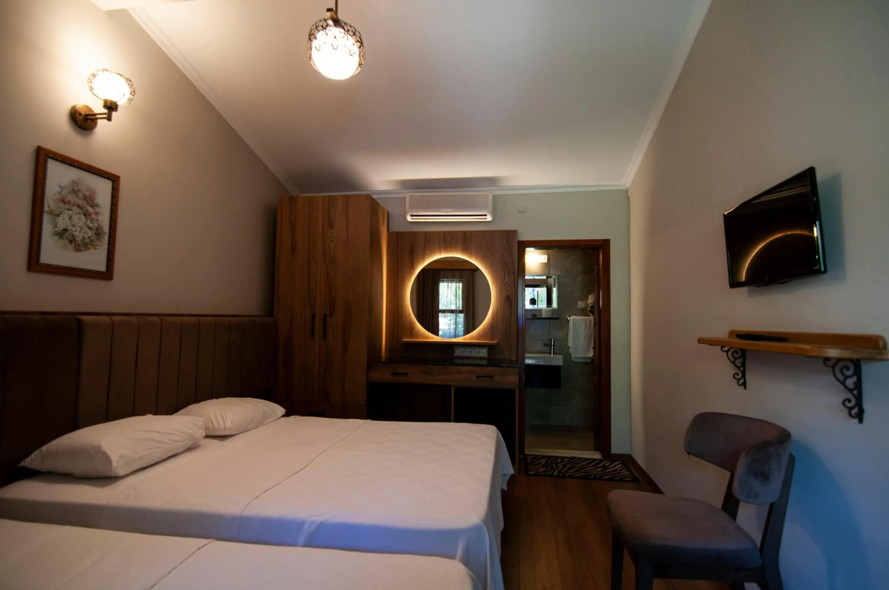 Bed in Fener Motel