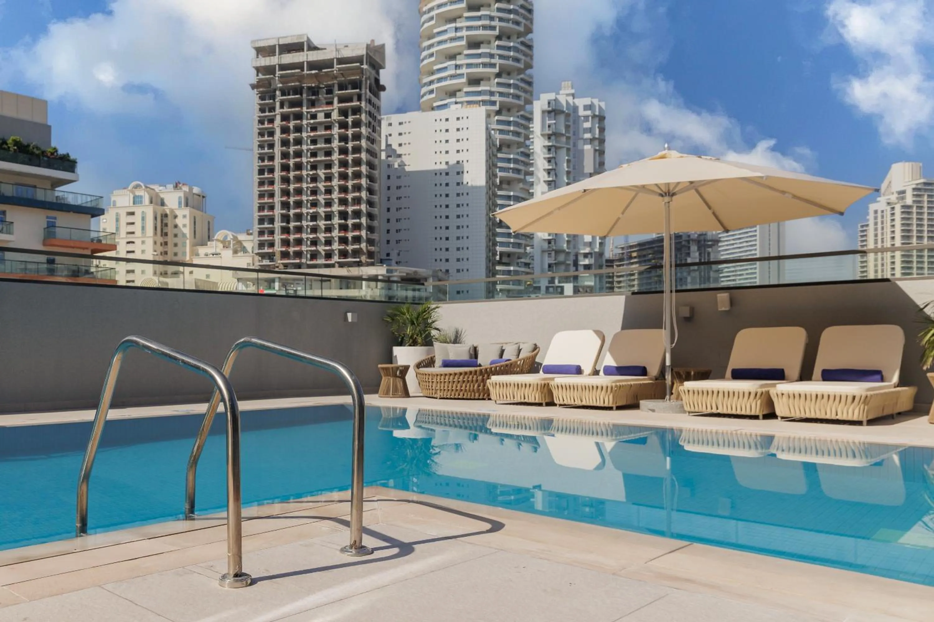 Patio in Holiday Inn Dubai Village Circle by IHG