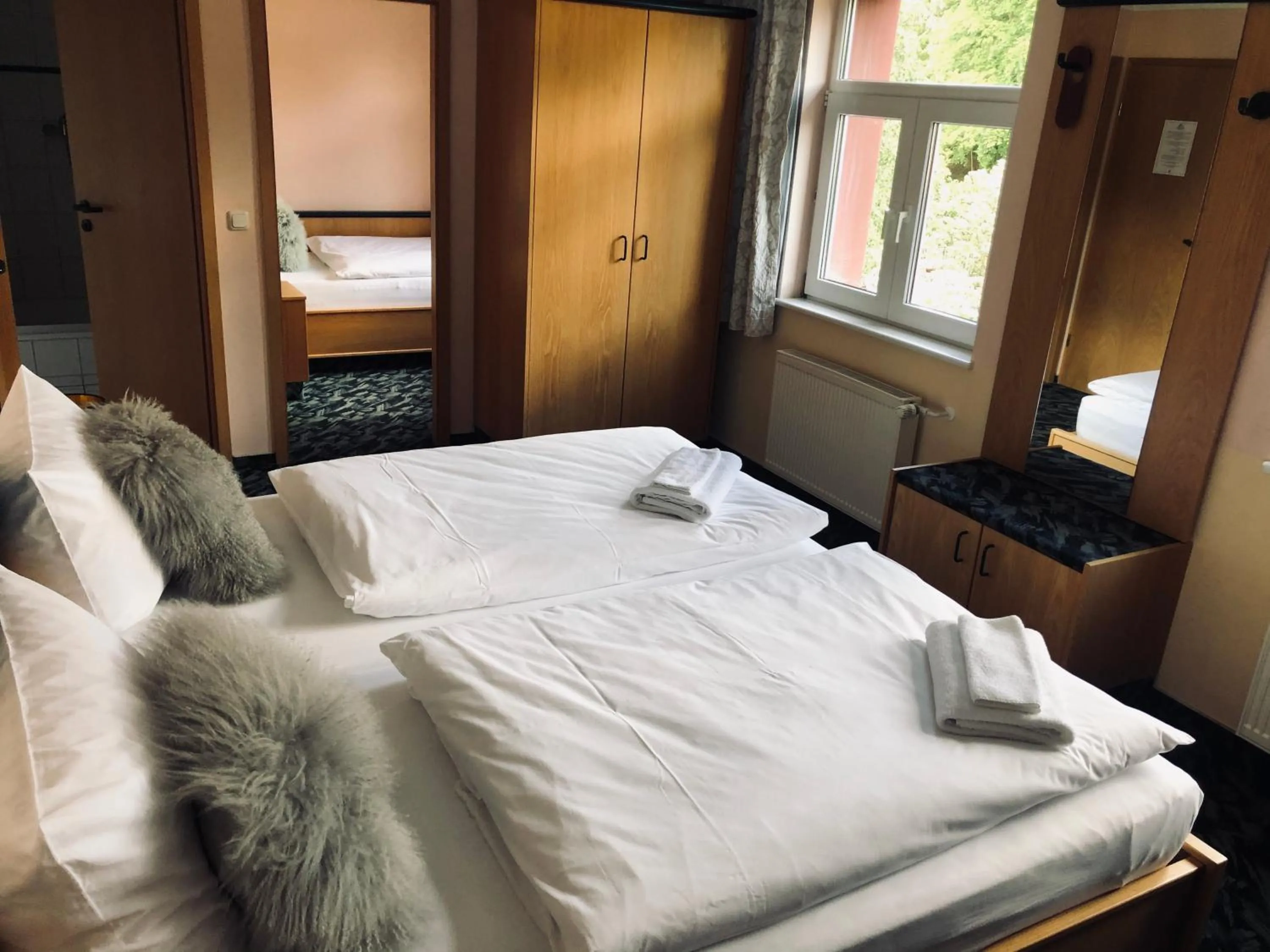 Bed in Stiefelburg Der Berghof