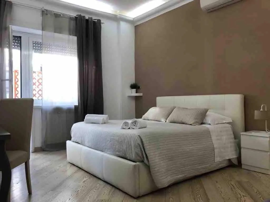 Bed in The house of St. Peter